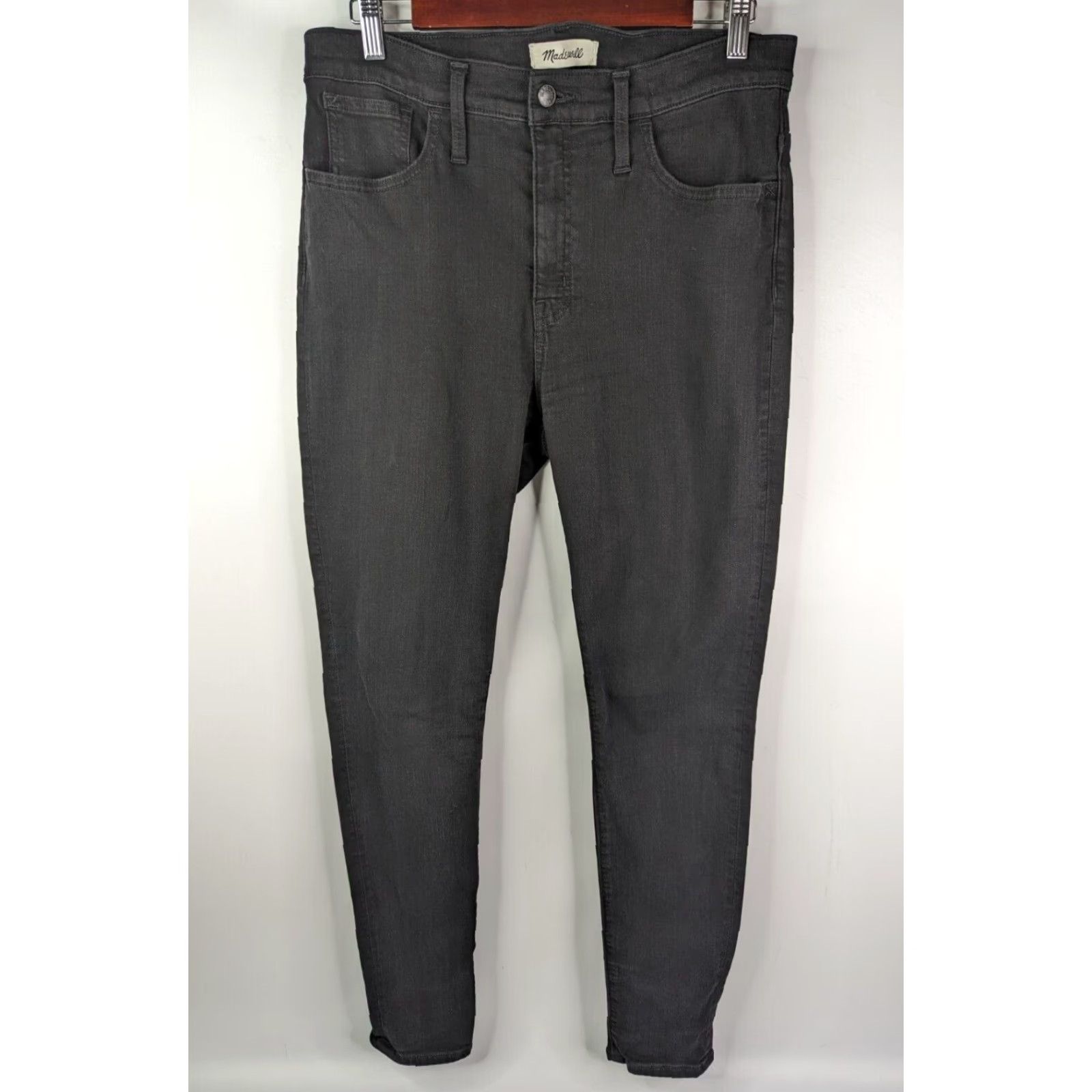 Madewell MADewell Roadtripper Jeans Bennett Black Women's SIZE 31 Skinny G7392 Size 24" / US 00 / IT 34 - 2 Thumbnail