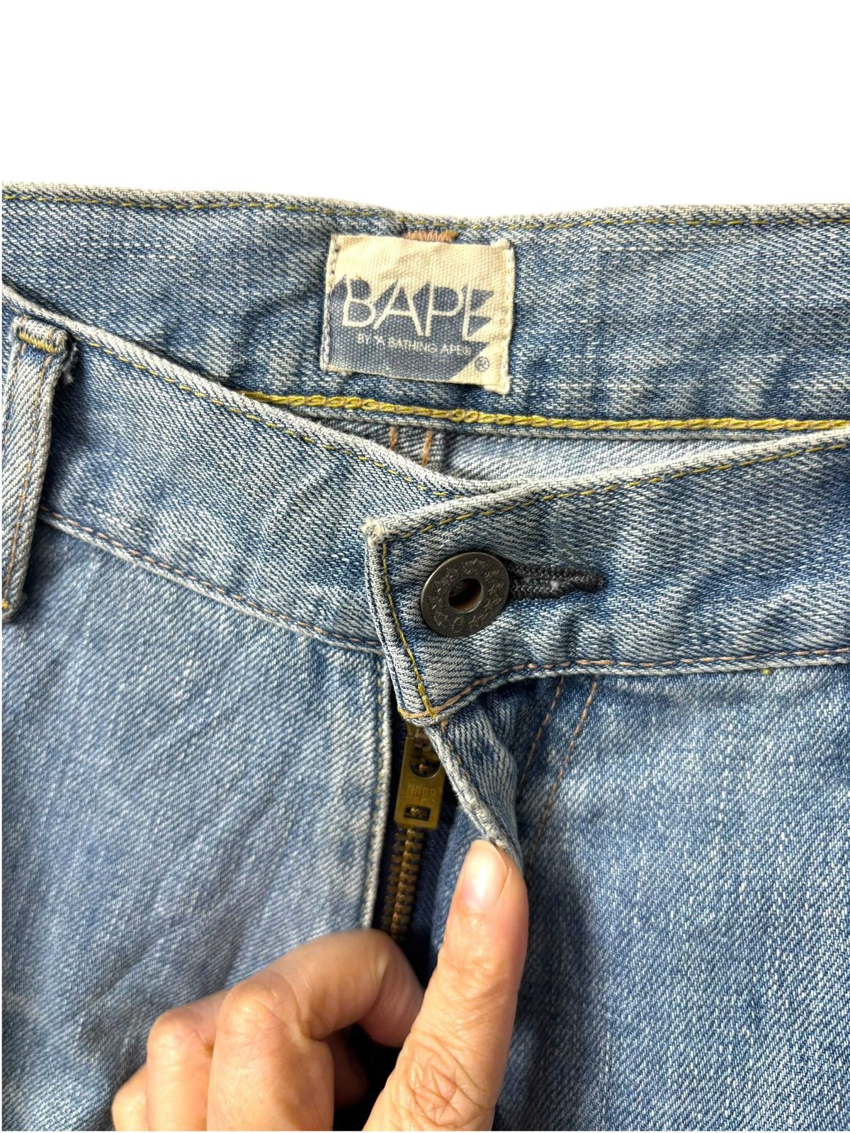 Bape Bape Sta Denim Size US 39 - 8 Thumbnail