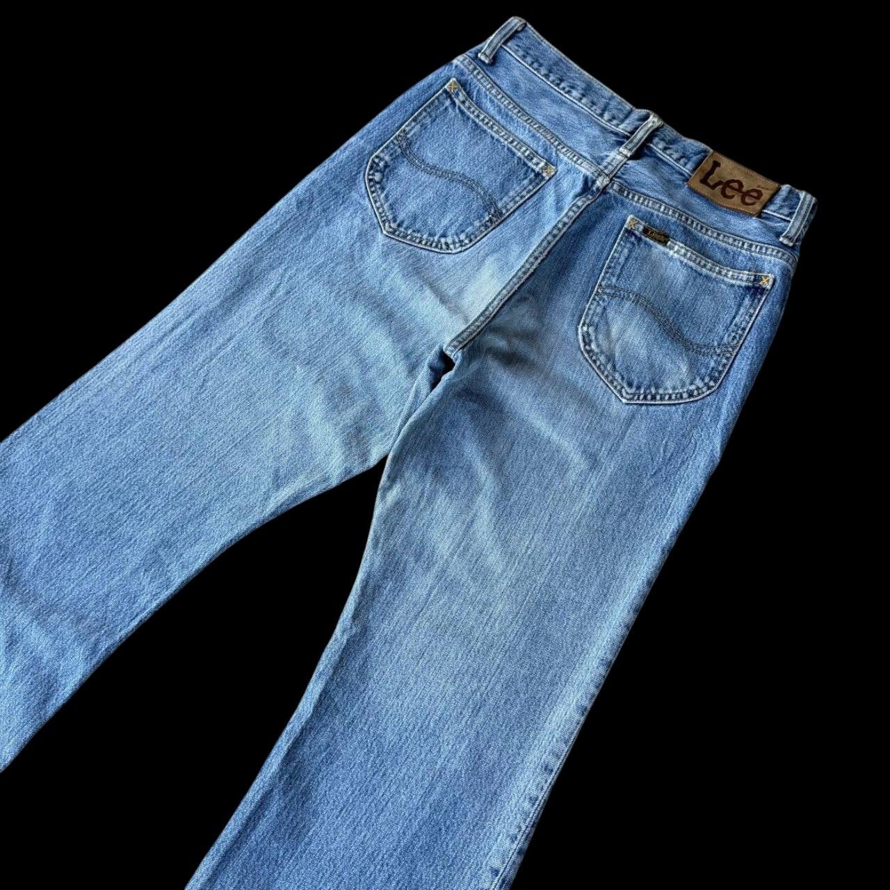 Lee Vintage 90s LEE RIDERS Japan Faded Bluewash Light Whiskering Size US 28 / EU 44 - 12 Thumbnail