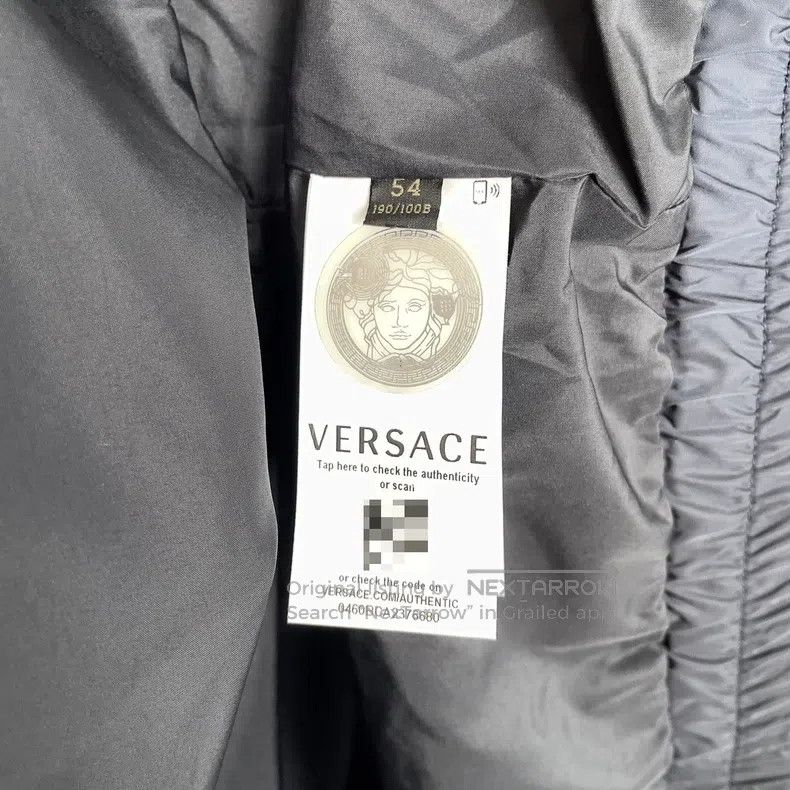Versace Versace A stand-up collar thin men's jacket jacket Size US L / EU 52-54 / 3 - 6 Thumbnail