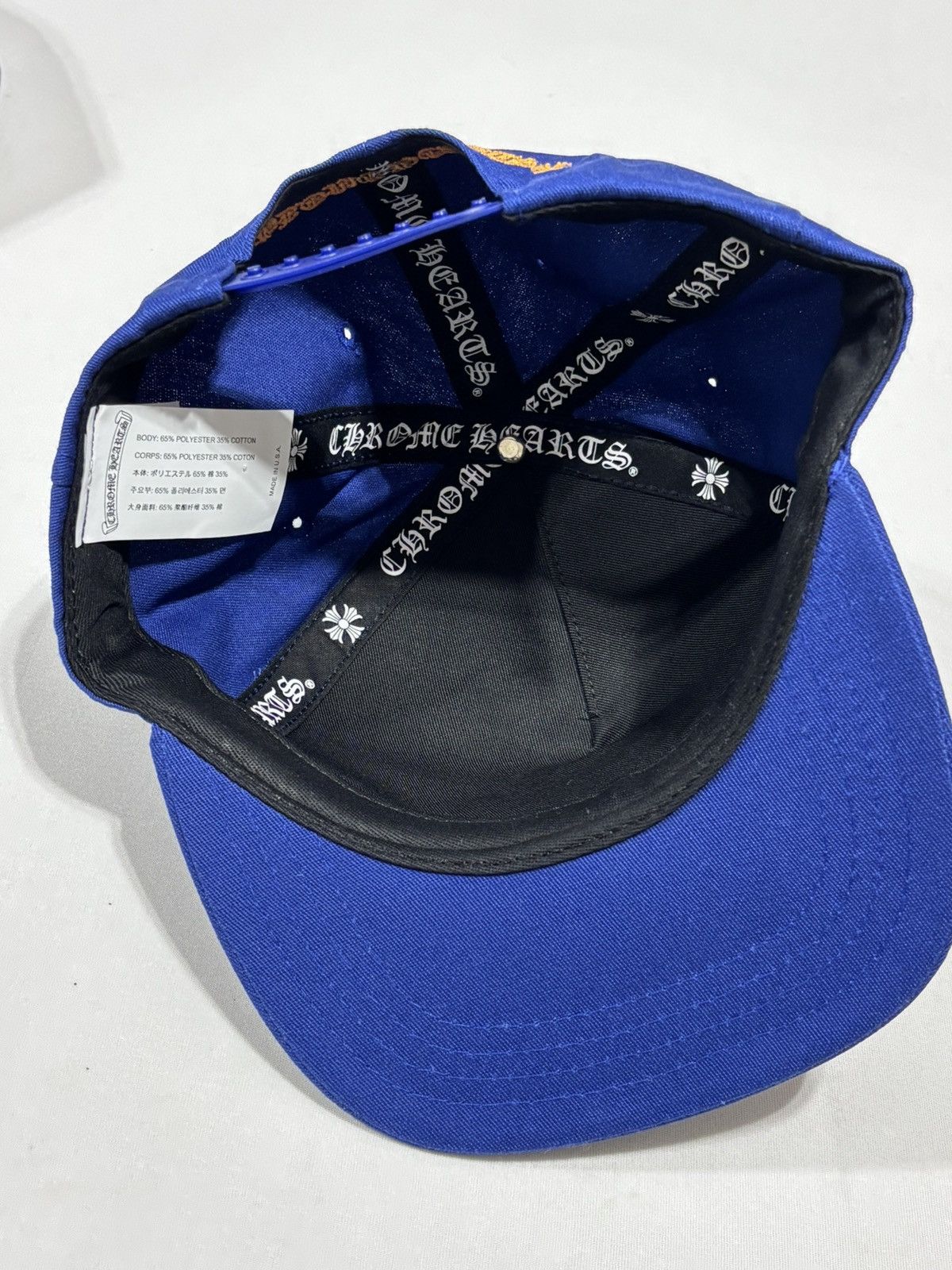 Chrome Hearts Chrome Hearts CH Blue/Yellow Cap Size ONE SIZE - 5 Thumbnail