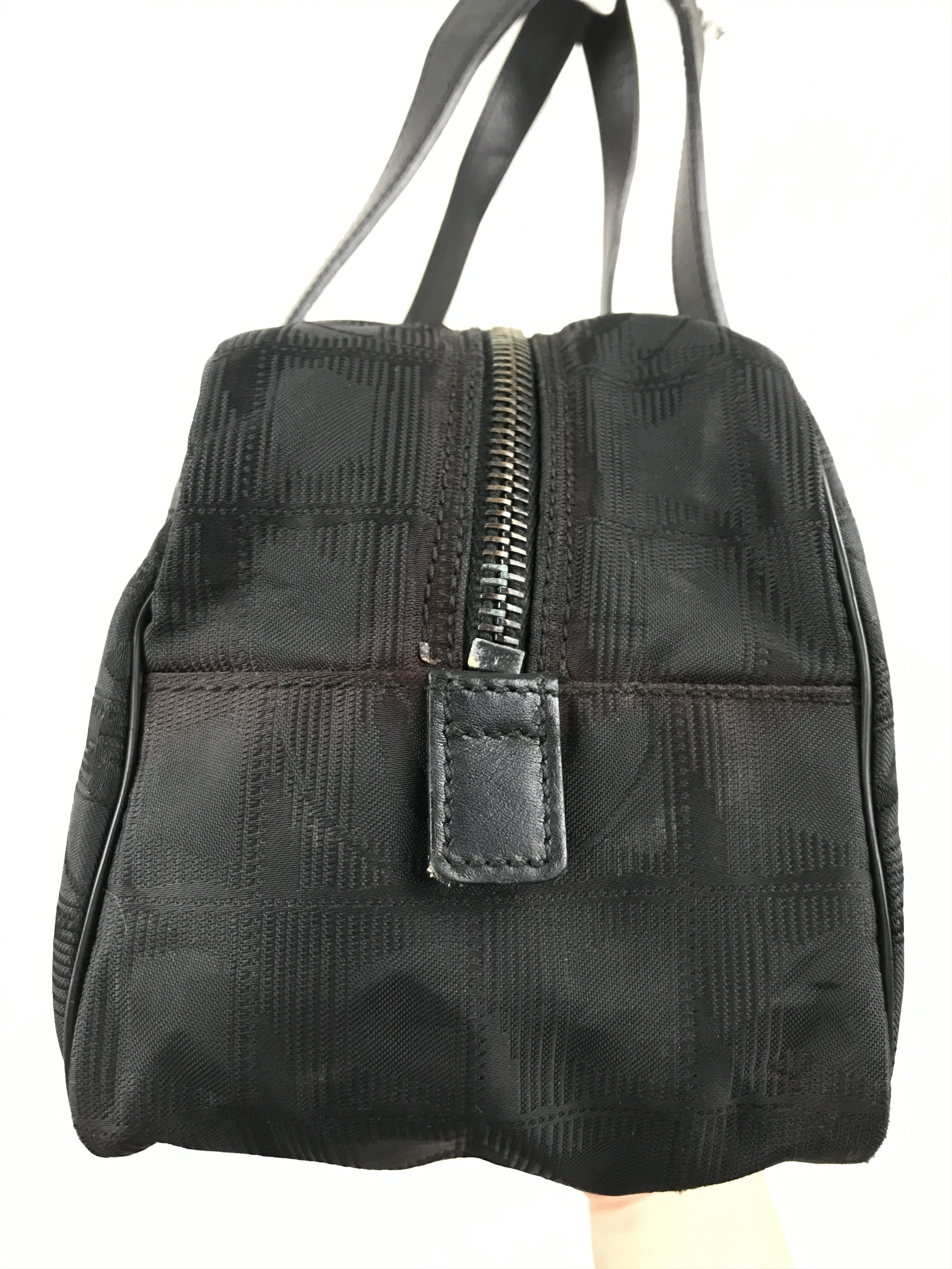 Chanel Vintage Chanel Travel Line Bowler Handbag With Cotton Bag Size ONE SIZE - 5 Thumbnail