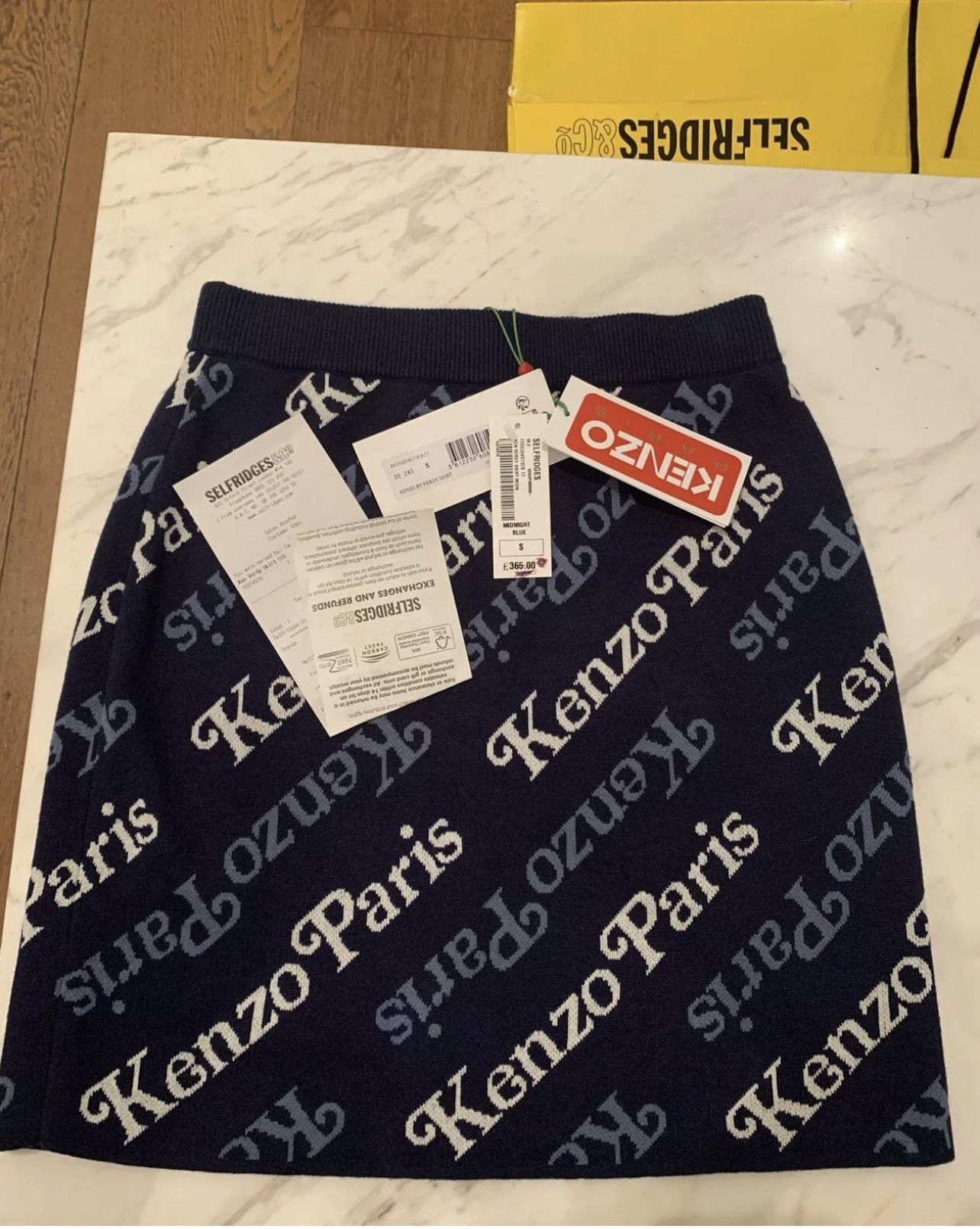 Kenzo KENZO X VERDY 'KENZO BY VERDY' MINISKIRT Blue Size 28" / US 6 / IT 42 - 3 Thumbnail