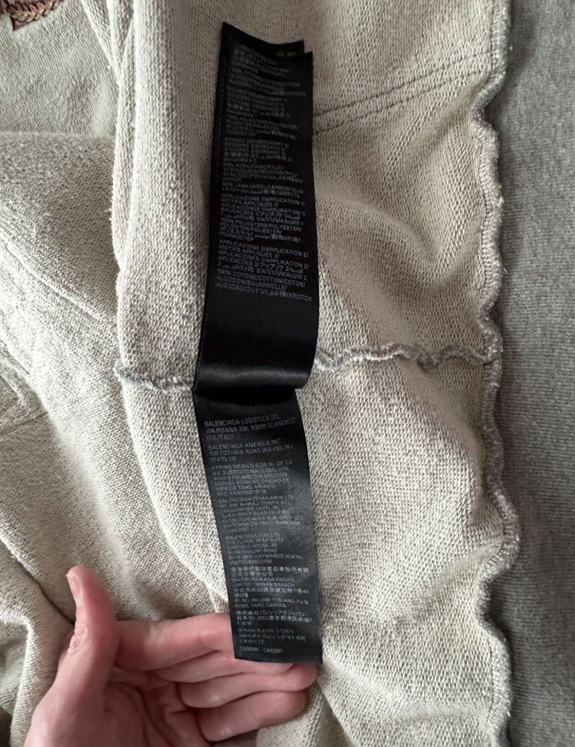 Balenciaga SS23 Balenciaga Skater Graffiti Distressed Zip Up Hoodie Size US M / EU 48-50 / 2 - 12 Thumbnail