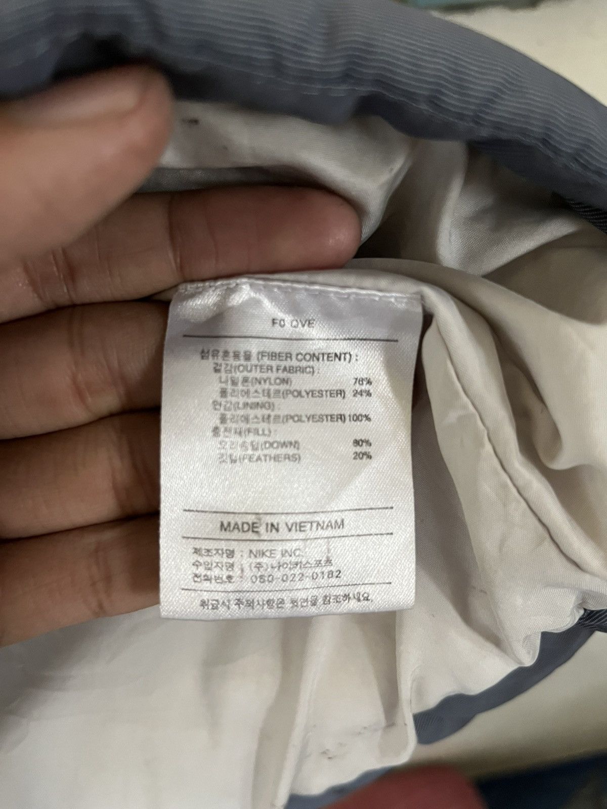 Nike 2000’s Nike minimal sqare puffer jacket Size US XL / EU 56 / 4 - 5 Thumbnail