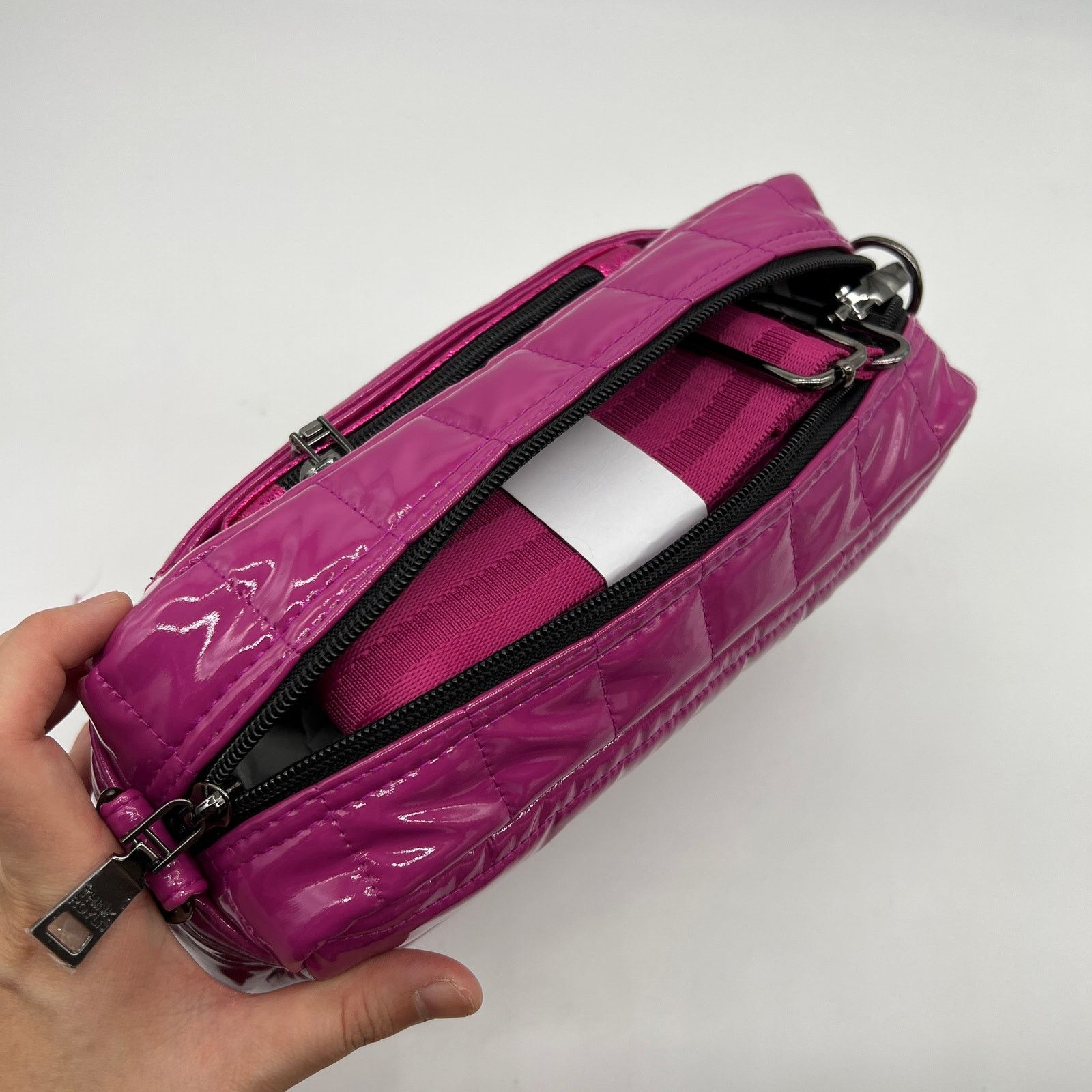 Other Think Royln Margo Crossbody w Crinkle Metallic Luxe Wallet Size ONE SIZE - 16 Thumbnail