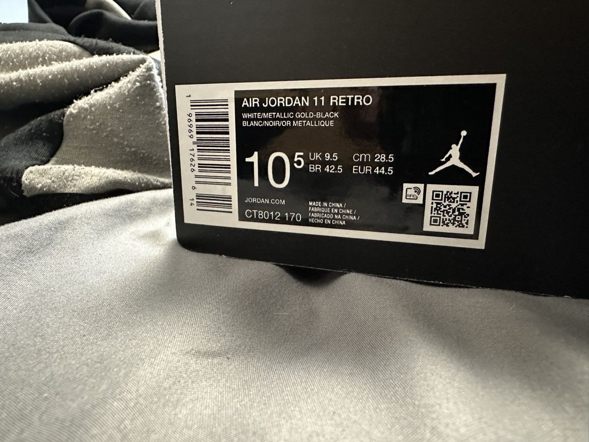 Jordan Brand × Nike Jordan 11 Retro - DMP Gratitude (2023) Size US 10.5 / EU 43-44 - 4 Thumbnail