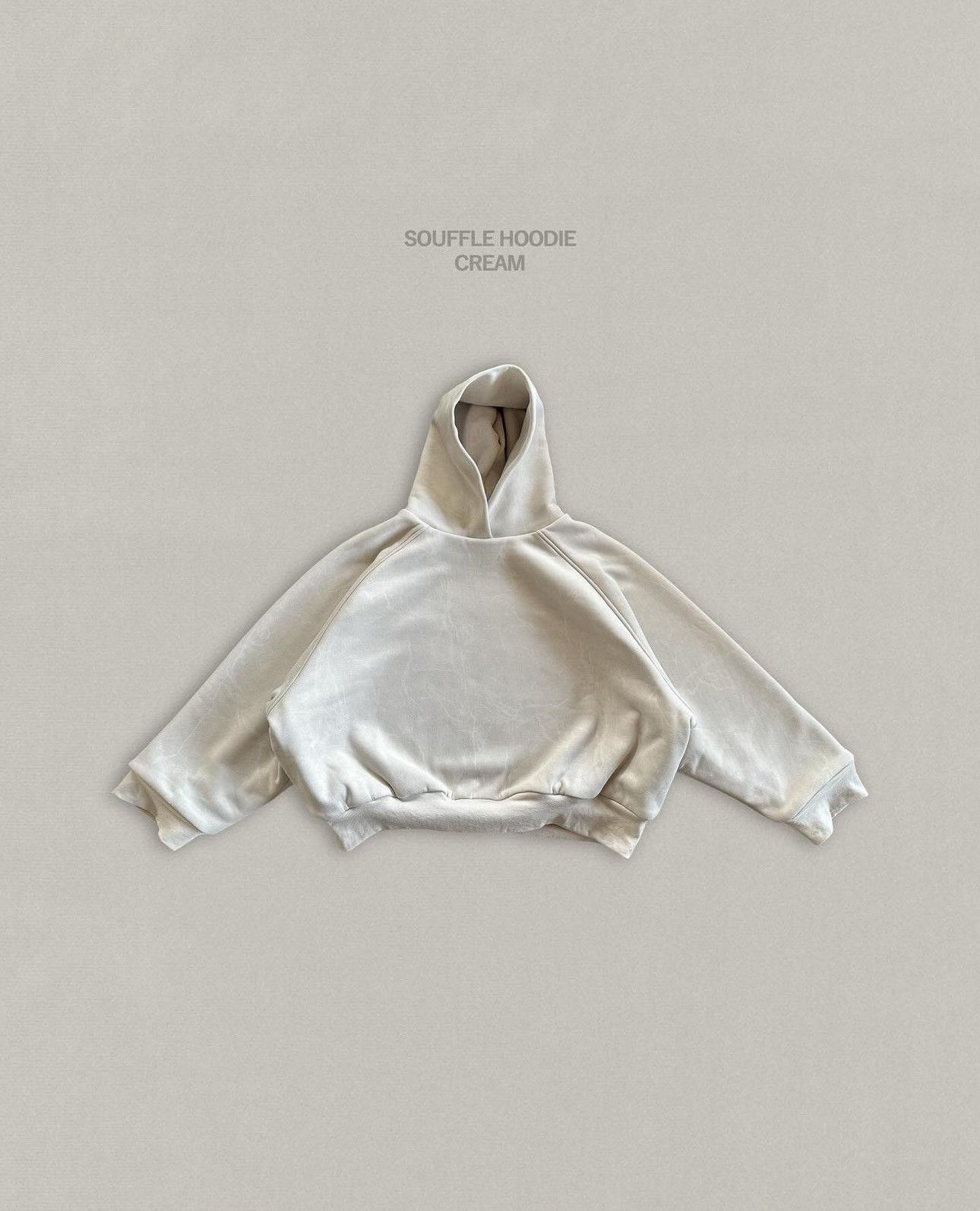 Saalt Studio Saalt Studio Cream Souffle Hoodie Size XL Size US XL / EU 56 / 4 - 1 Thumbnail