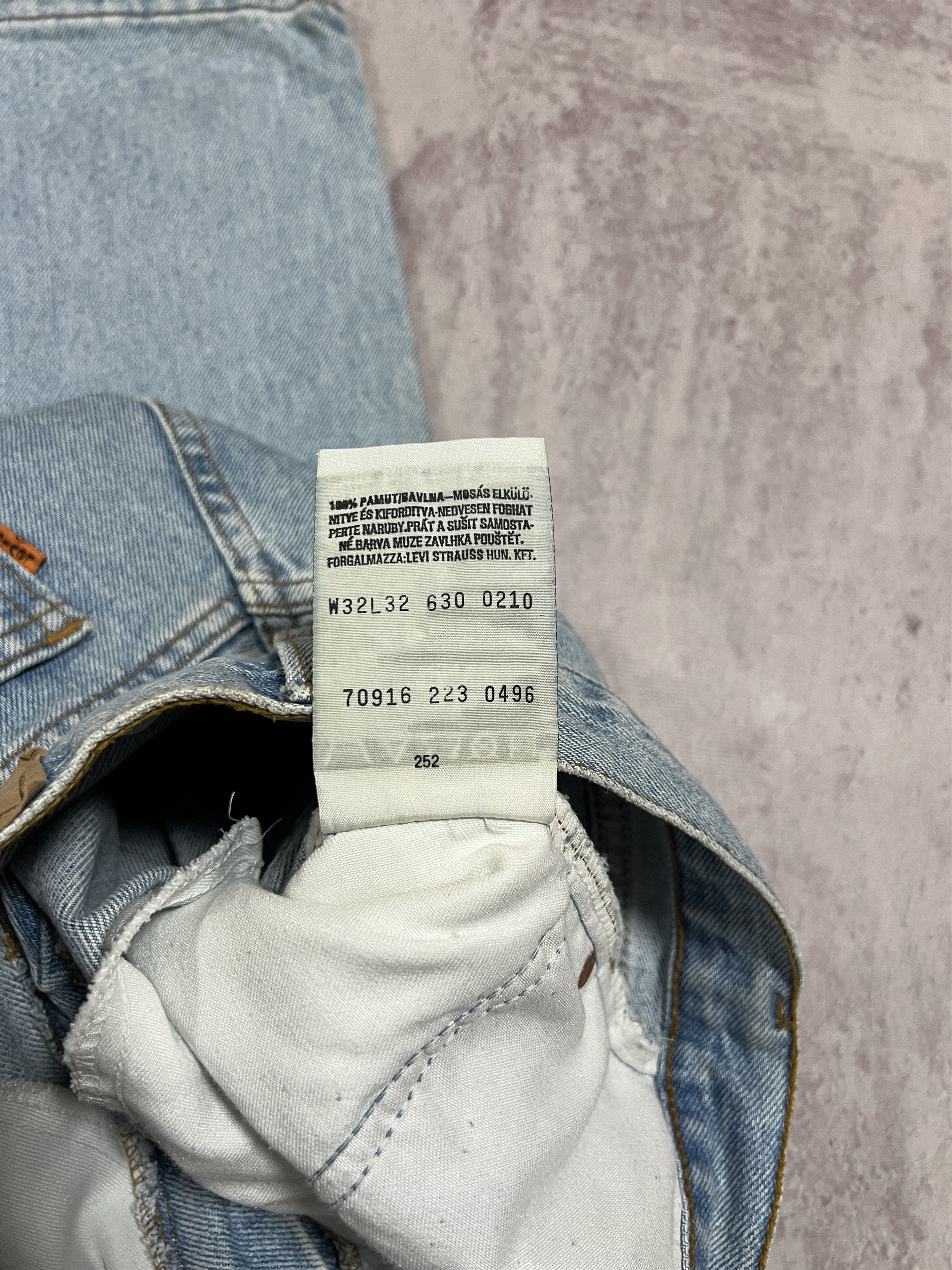 Levi's Vintage 90s Levis 630 Washed Denim Jeans size W32 L32 Size 32" / US 10 / IT 46 - 13 Thumbnail