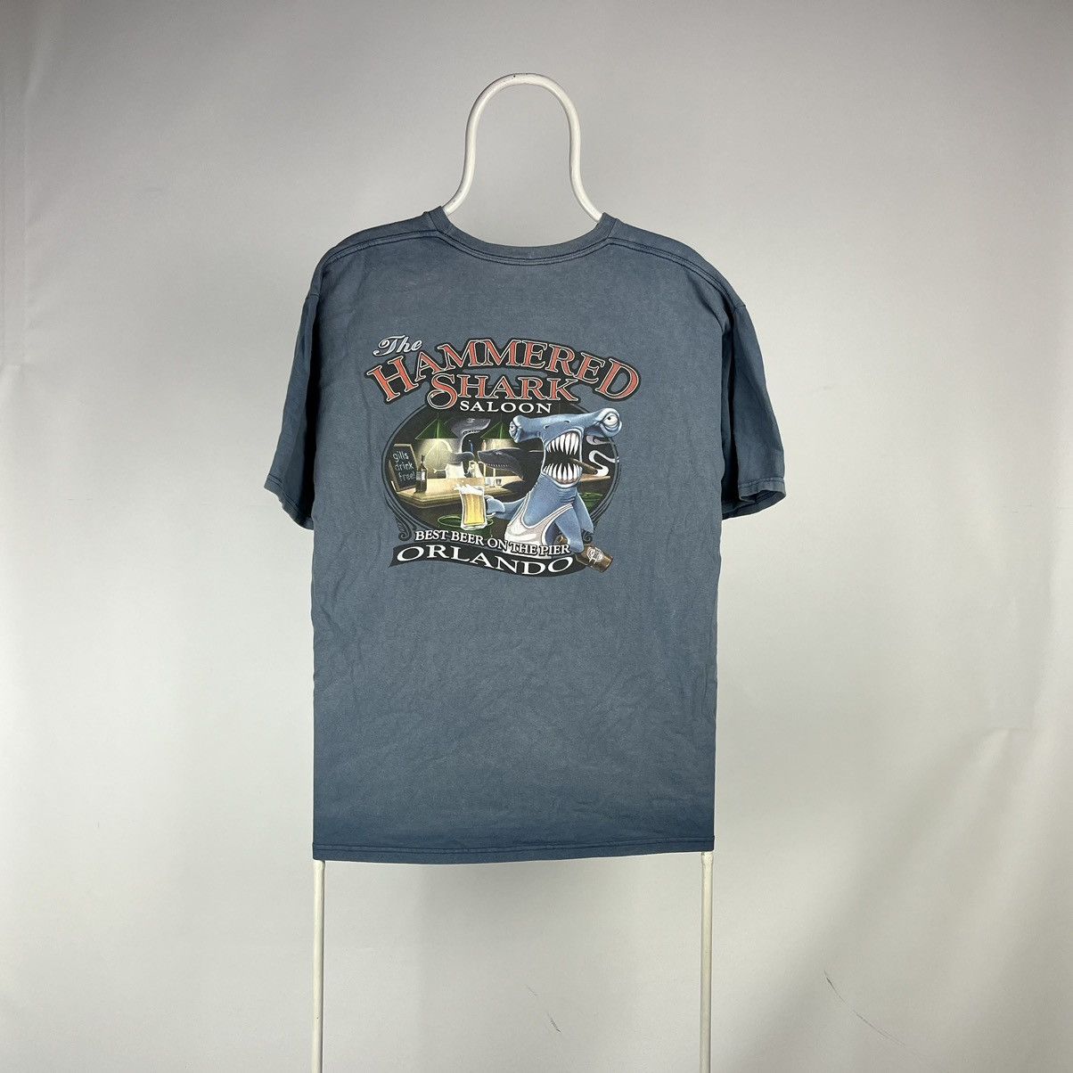 Band Tees Vintage Hammered shark saloon orlando Tshirt size XLarge Size US XL / EU 56 / 4 - 1 Thumbnail