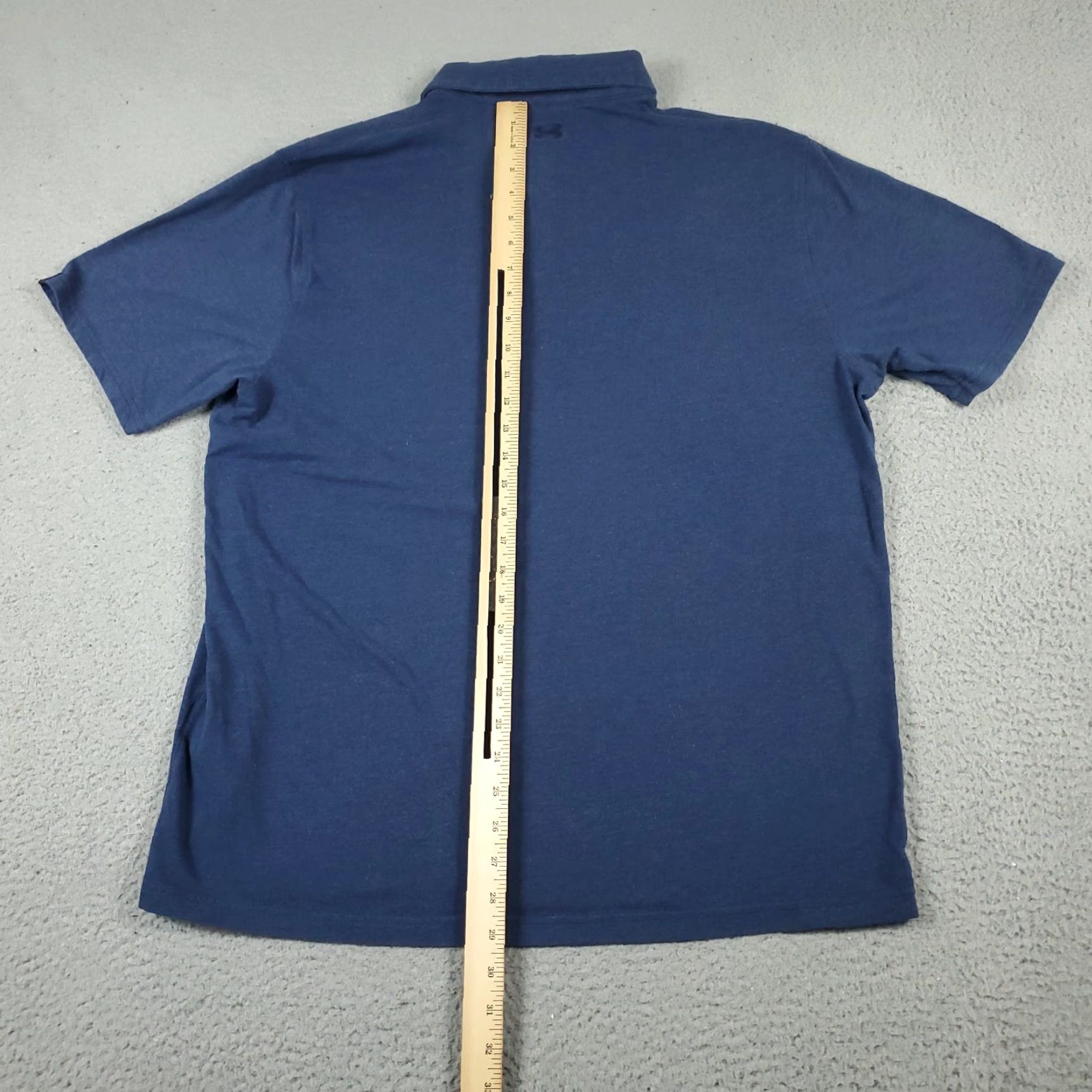 Under Armour Under Armour Polo Shirt Mens XL Blue HeatGear Short Sleeve Size US XL / EU 56 / 4 - 3 Thumbnail