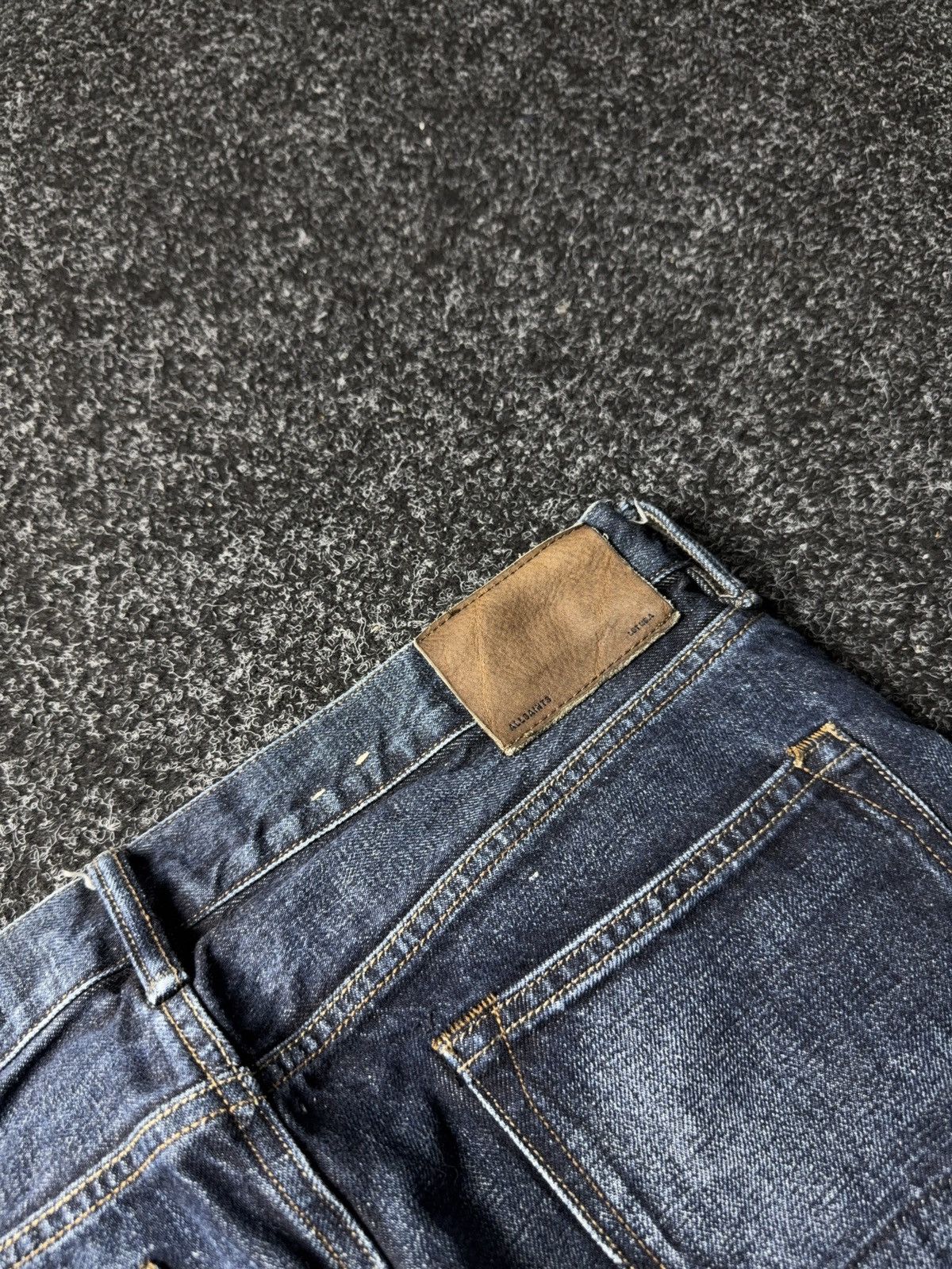 Allsaints AllSaints 00s Cigarette Slim Blue Distressed Denim Jeans Size US 31 - 15 Thumbnail