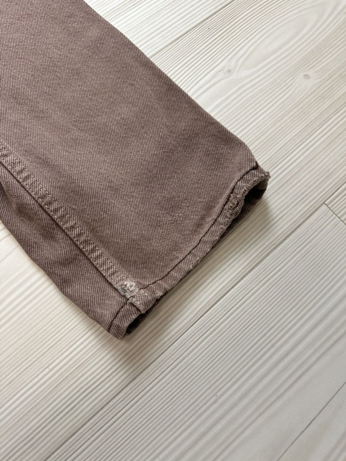 Levi's Vintage Clothing Vintage Levi’s 505 32/36 brown distressed Size US 32 / EU 48 - 2 Thumbnail