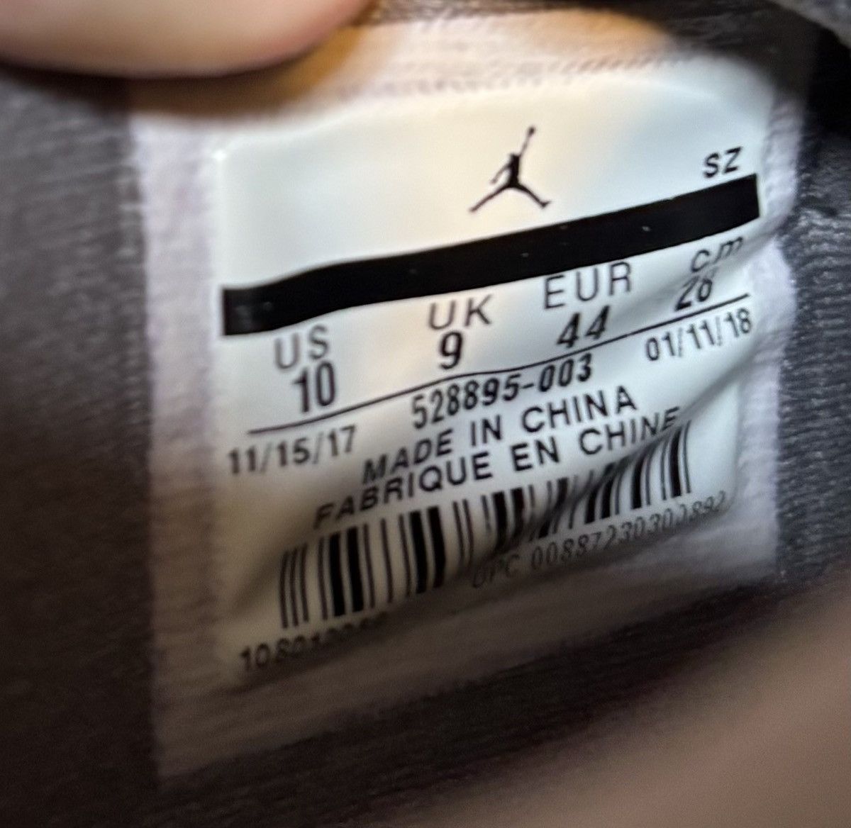 Jordan Brand Jordan 11 Retro Low Cool Grey 2018 Size 10 Size US 10 / EU 43 - 7 Thumbnail