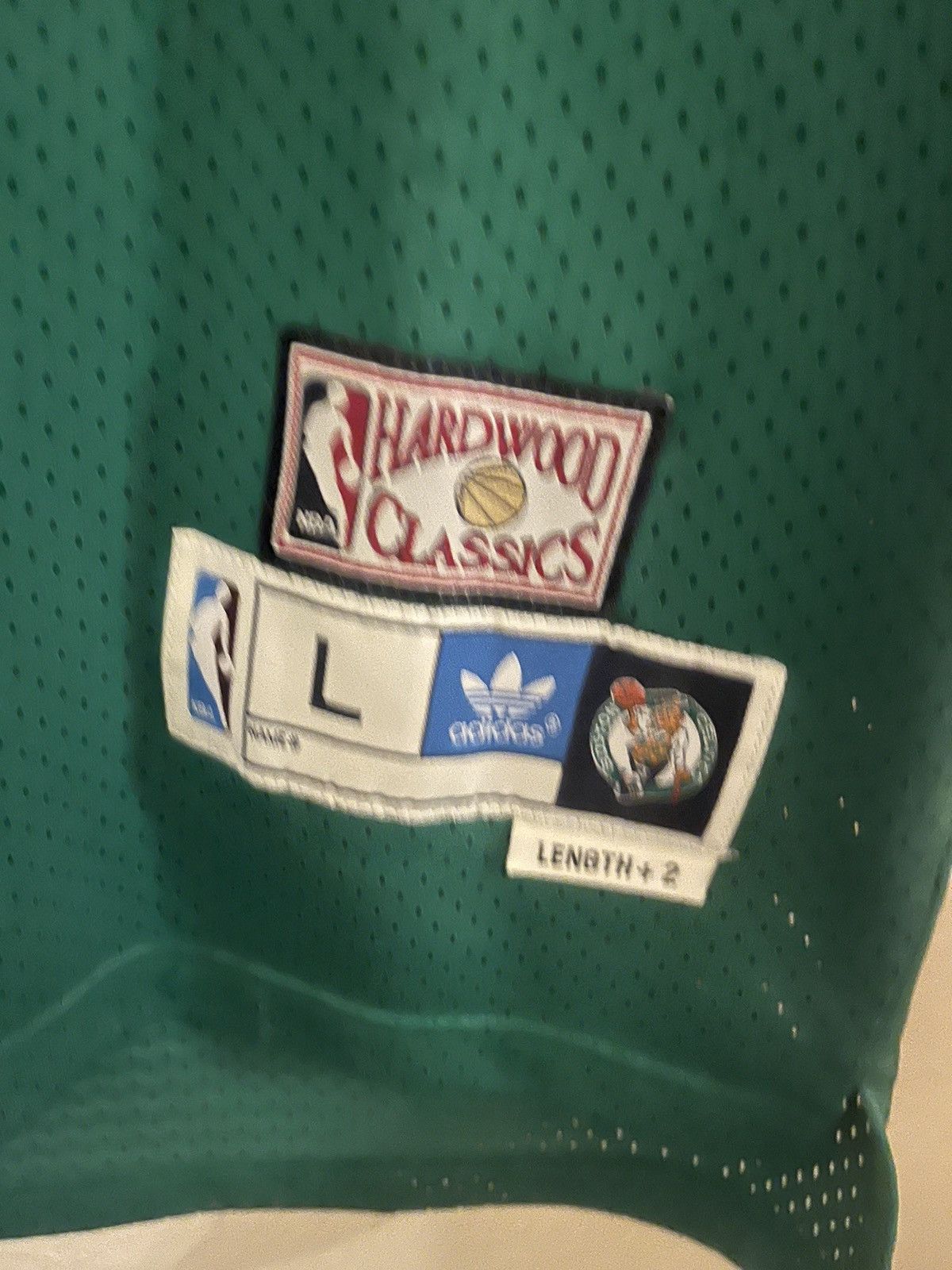 Adidas Vintage Larry Bird jersey Size US L / EU 52-54 / 3 - 3 Thumbnail