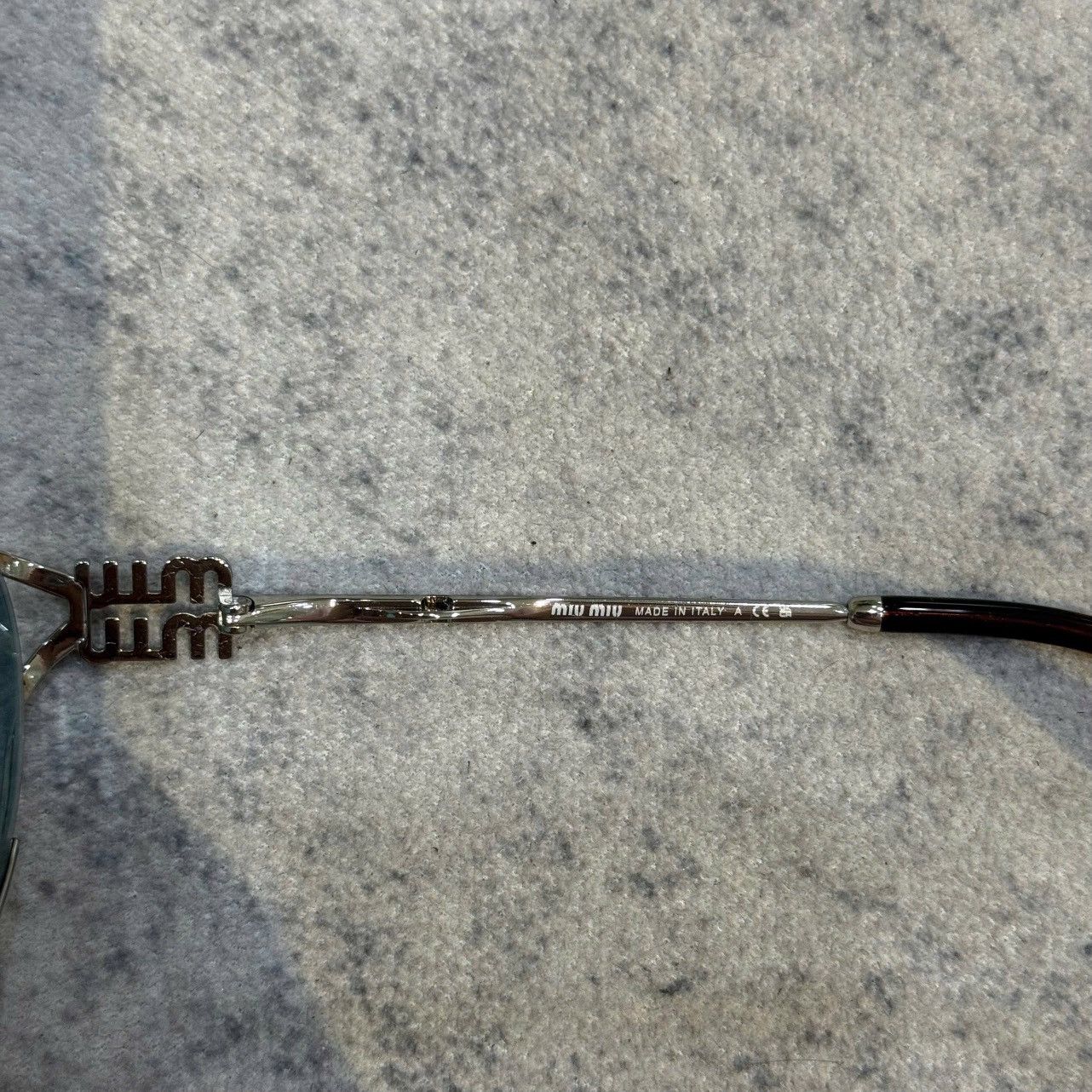 Miu Miu MIU MIU MU 52YS 1BC20R Sunglasses SILVER Size ONE SIZE - 5 Thumbnail
