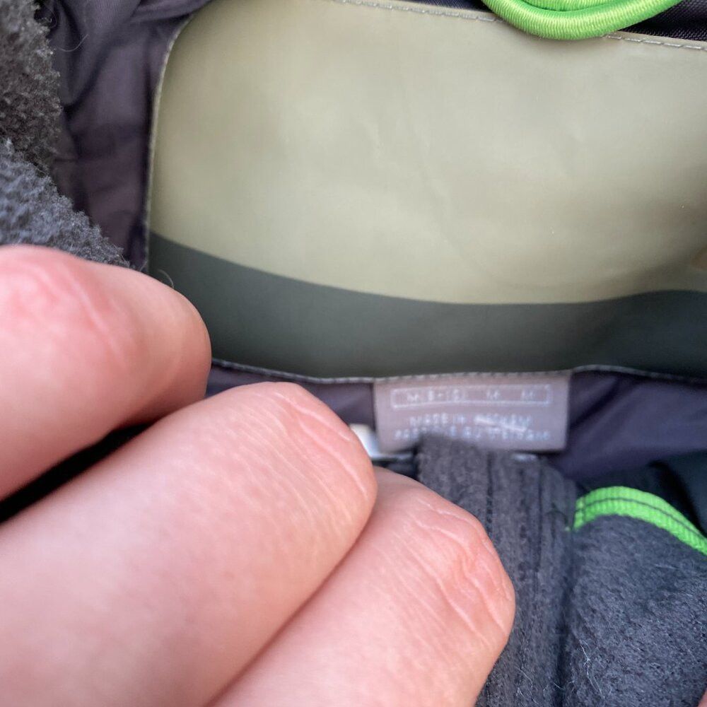 Nike × Vintage Vintage Y2K Gray Tab Nike Puffer Jacket Olive Green Medium Size M / US 6-8 / IT 42-44 - 9 Thumbnail