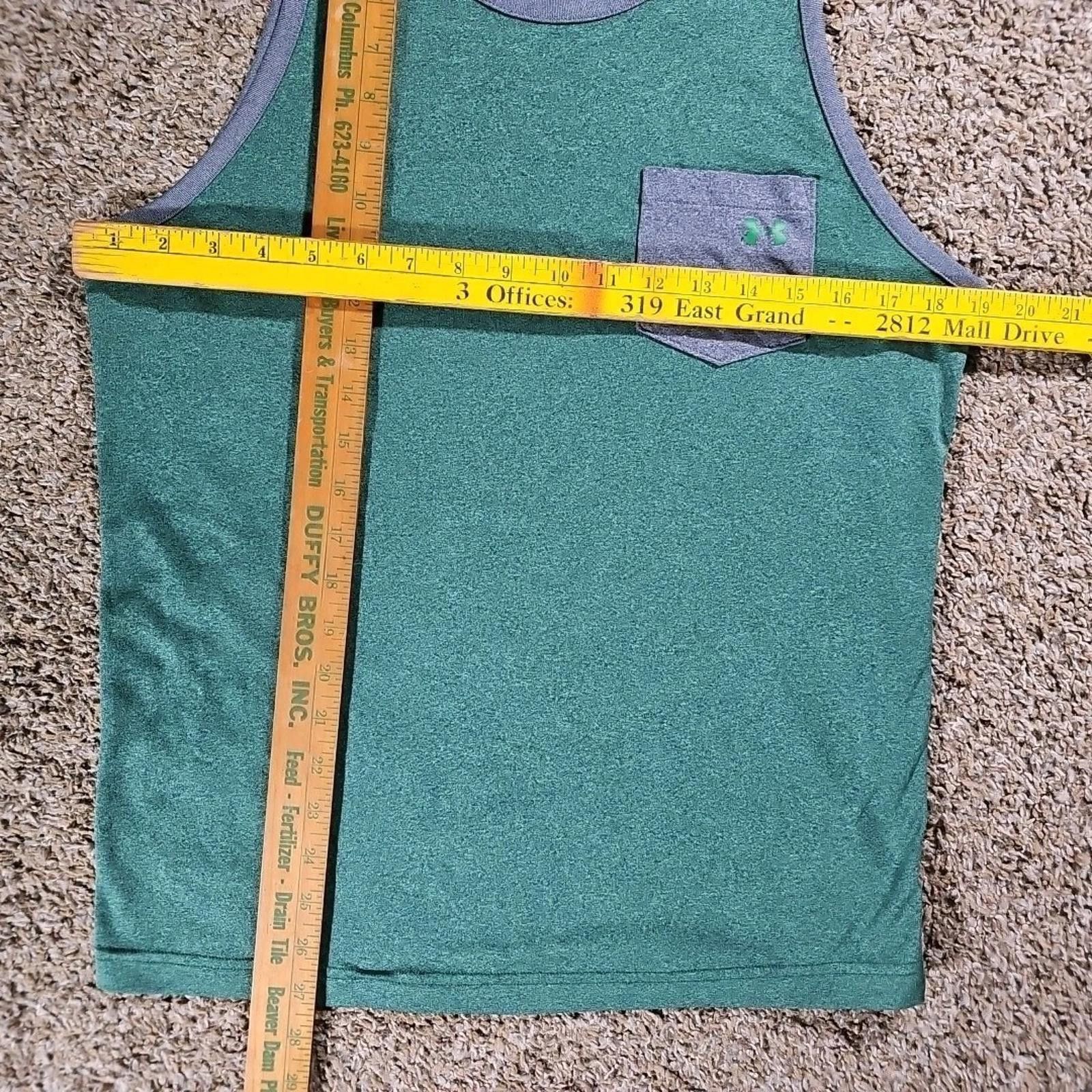 Under Armour Under Armour HeatGear M Regular Green Pocket Tank Size US M / EU 48-50 / 2 - 4 Thumbnail