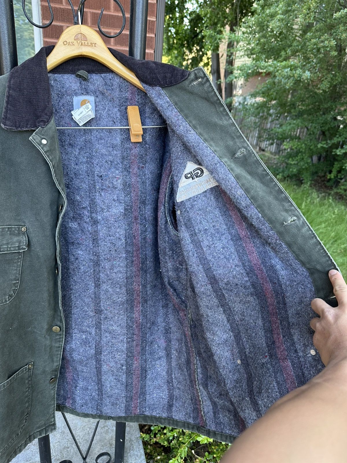 Carhartt Vintage Carhartt C02 MOS Blanket Lined Chore Coat XLT MINT Size US XL / EU 56 / 4 - 6 Thumbnail