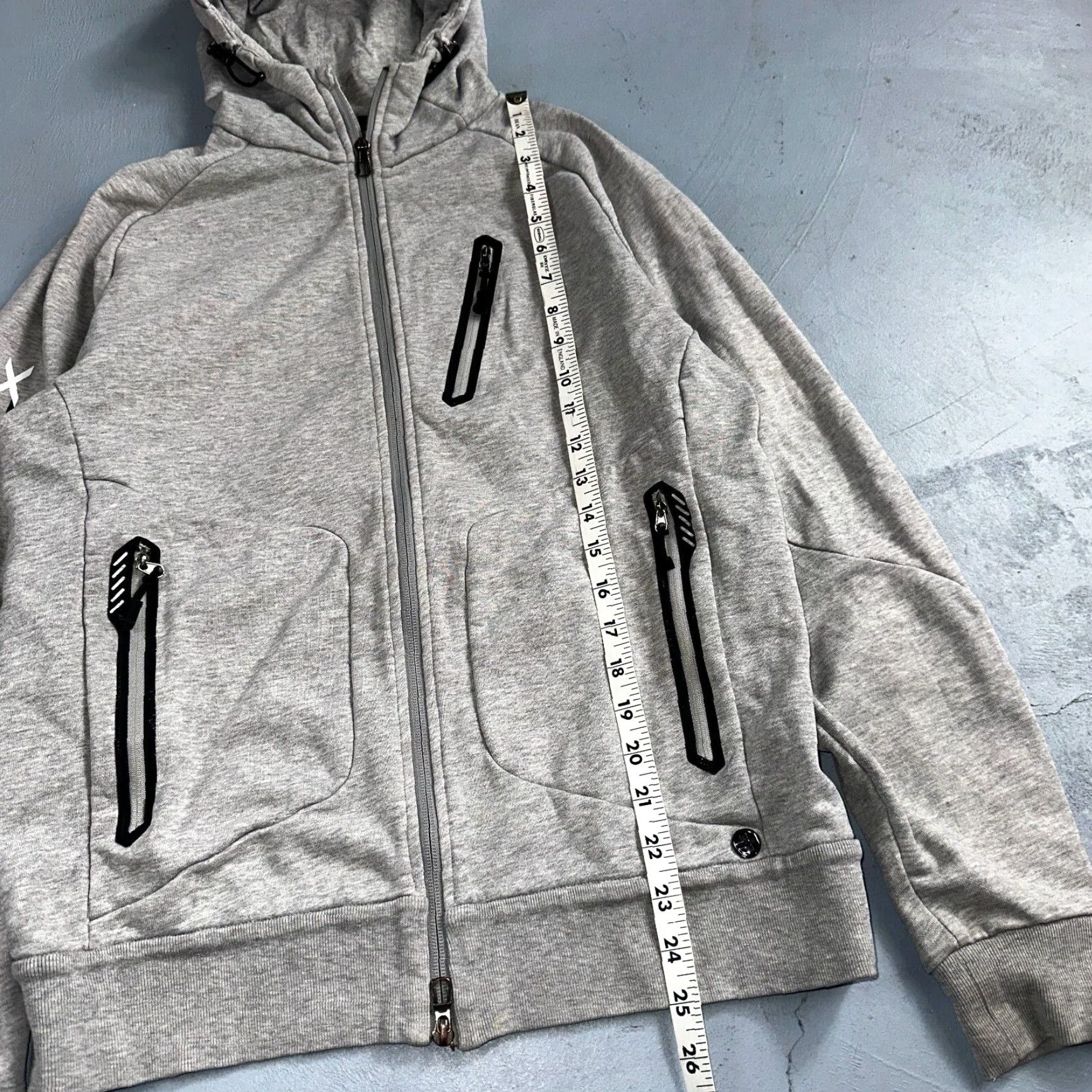 RLX Ralph Lauren VINTAGE RLX Ralph Lauren Hoodie Mens M Gray Pullover Logo Performance Golf Sports Lightweight Training Gym Size US M / EU 48-50 / 2 - 4 Thumbnail