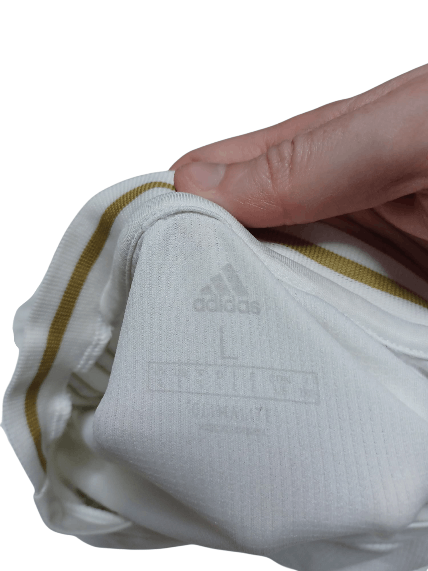 Adidas REAL MADRID ADIDAS 2019/2020 VINTAGE SOCCER JERSEY Size US L / EU 52-54 / 3 - 4 Thumbnail