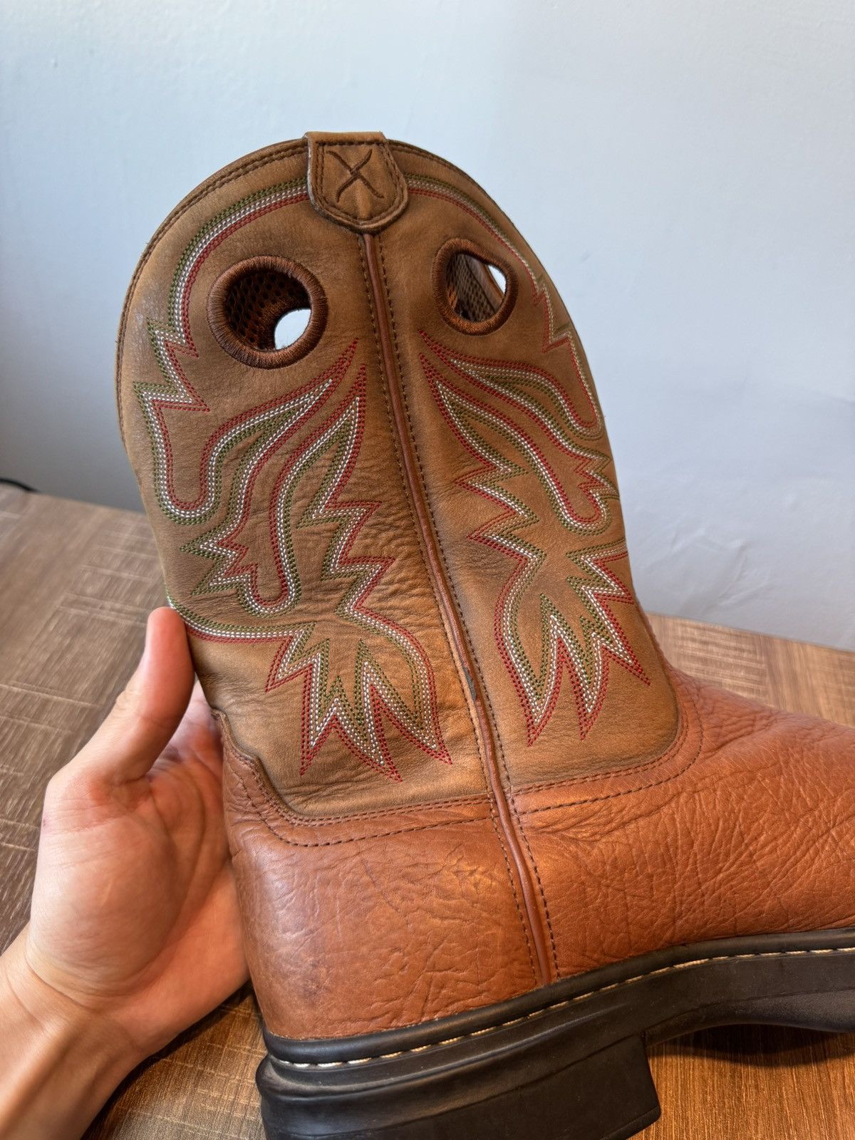Other Twisted X 11" Round Toe EZ Rider Brown Size 13 Cowboy Boots Size US 13 / EU 46 - 7 Thumbnail