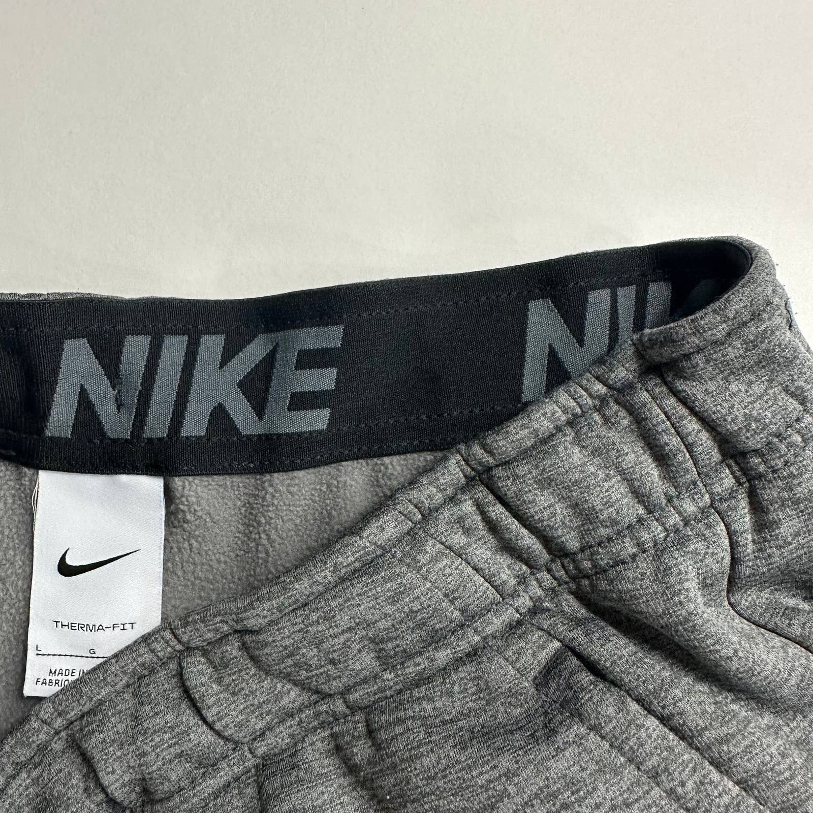 Nike × Nike ACG Vintage Y2k Heather Gray Nike Streetwear Drill Sweatpants Size US 34 / EU 50 - 4 Thumbnail