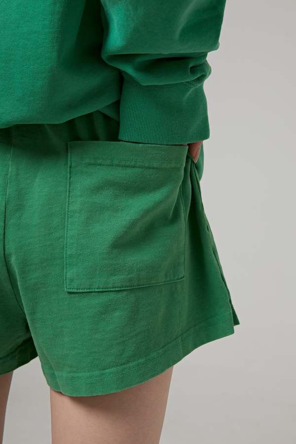 Sporty & Rich o1mle0525 Srhwc Disco Short in Green Size 30" / US 8 / IT 44 - 5 Thumbnail