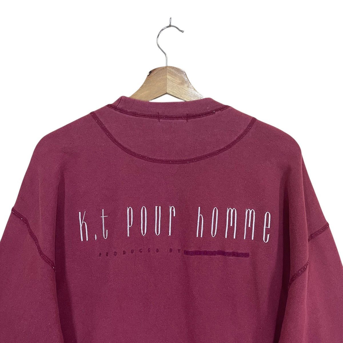 Japanese Brand Kt Pour Homme by Five Foxes Co Ltd Crewneck Sweatshirt Size US L / EU 52-54 / 3 - 4 Thumbnail
