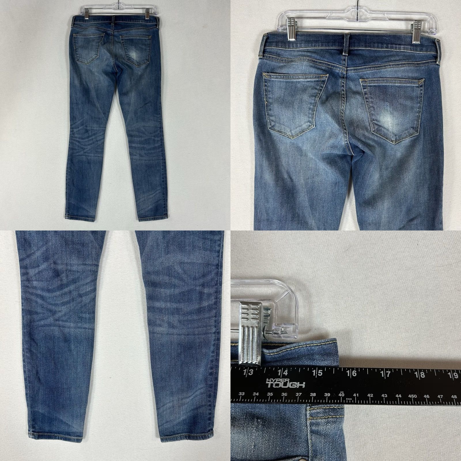 Gap Gap 1969 Legging Jeans Womens 29 Short Blue Denim Skinny Mid Rise 29S Casual S-M-L? Size 29" - 8 Thumbnail