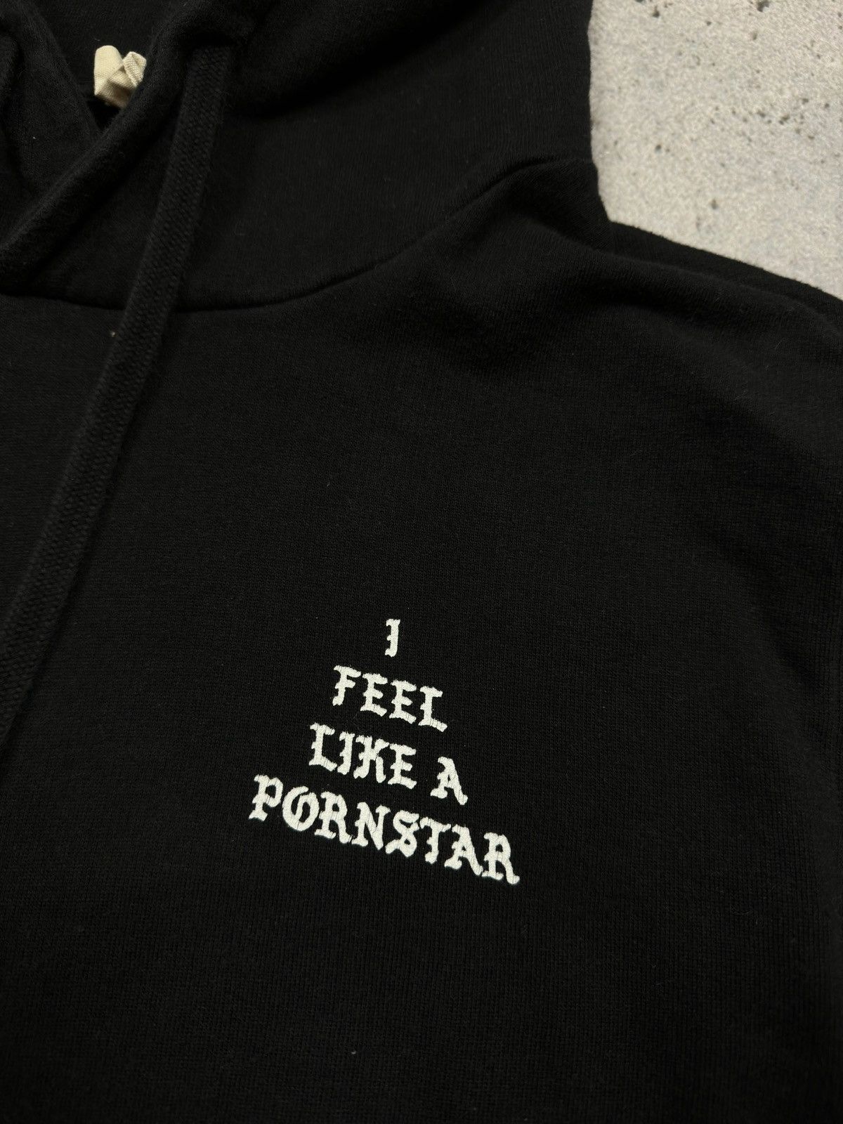 Other Black hoodie I feel like a pornstar no more panties in Paris Size US XL / EU 56 / 4 - 2 Thumbnail