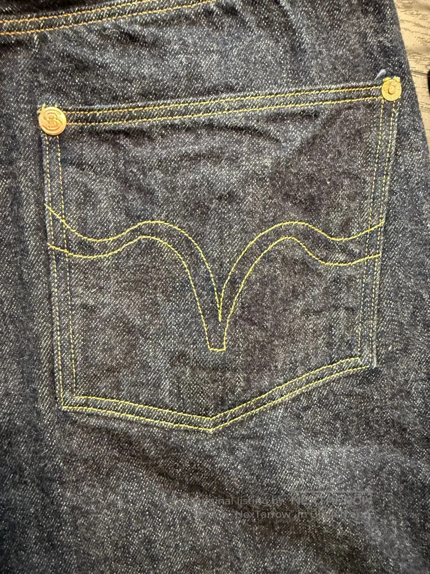 Pherrow's Pherrow's 500 High-Waist Loose Denim Shorts. Size US 32 / EU 48 - 4 Thumbnail