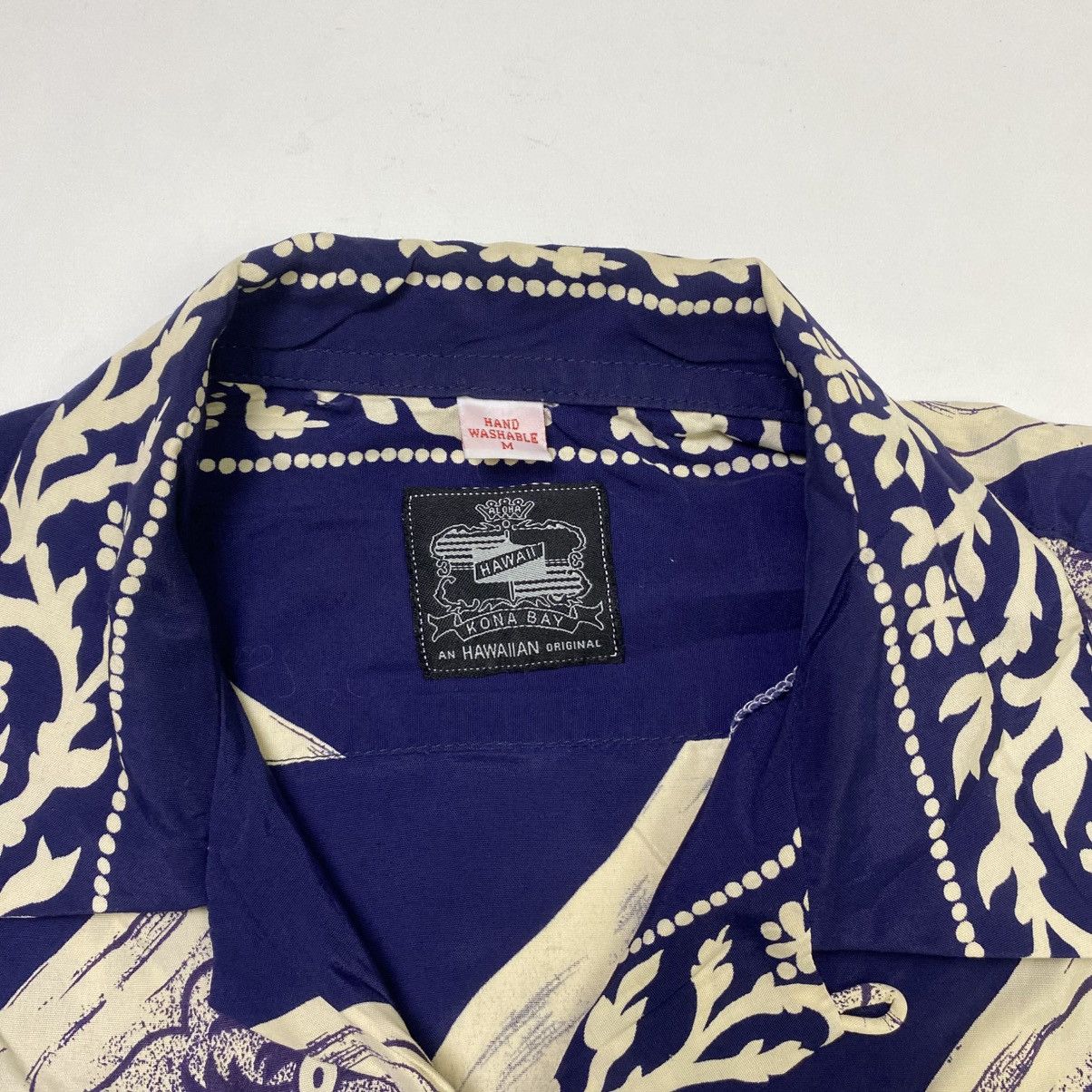Designer hawaiian konabay loop collar shirt Size US M / EU 48-50 / 2 - 6 Thumbnail