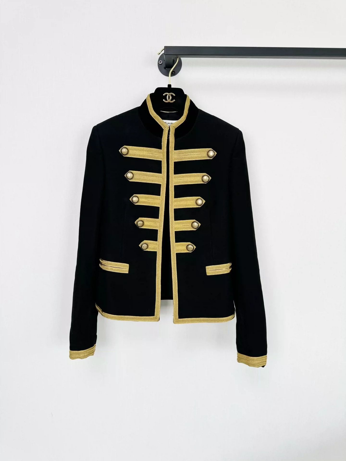 Saint Laurent Paris Saint Laurent Paris Palace suit jacket Size US XXS / EU 40 - 1 Thumbnail