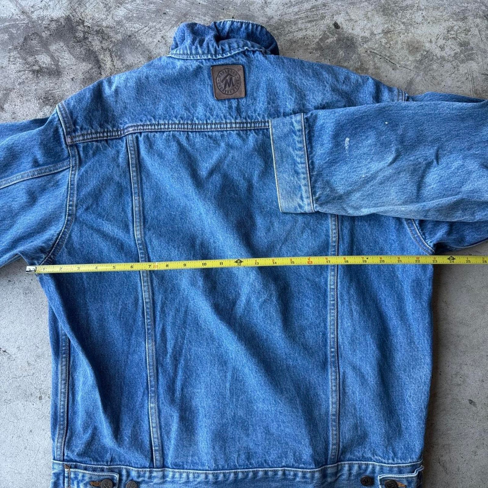 Marlboro Vintage 80s marlboro country store denim jean jacket Size US L / EU 52-54 / 3 - 7 Thumbnail