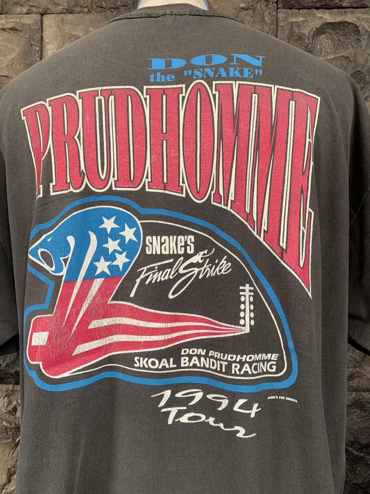 Formula 1 × Vintage Vintage 90s Skoal Bandit Mac Racing Tour T shirt Size US XL / EU 56 / 4 - 9 Thumbnail