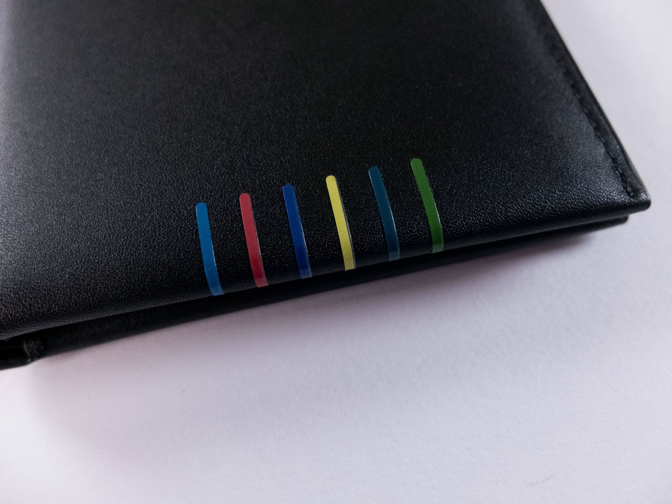 Paul Smith PS PAUL SMITH black soft leather bifold wallet authentic Size ONE SIZE - 2 Thumbnail