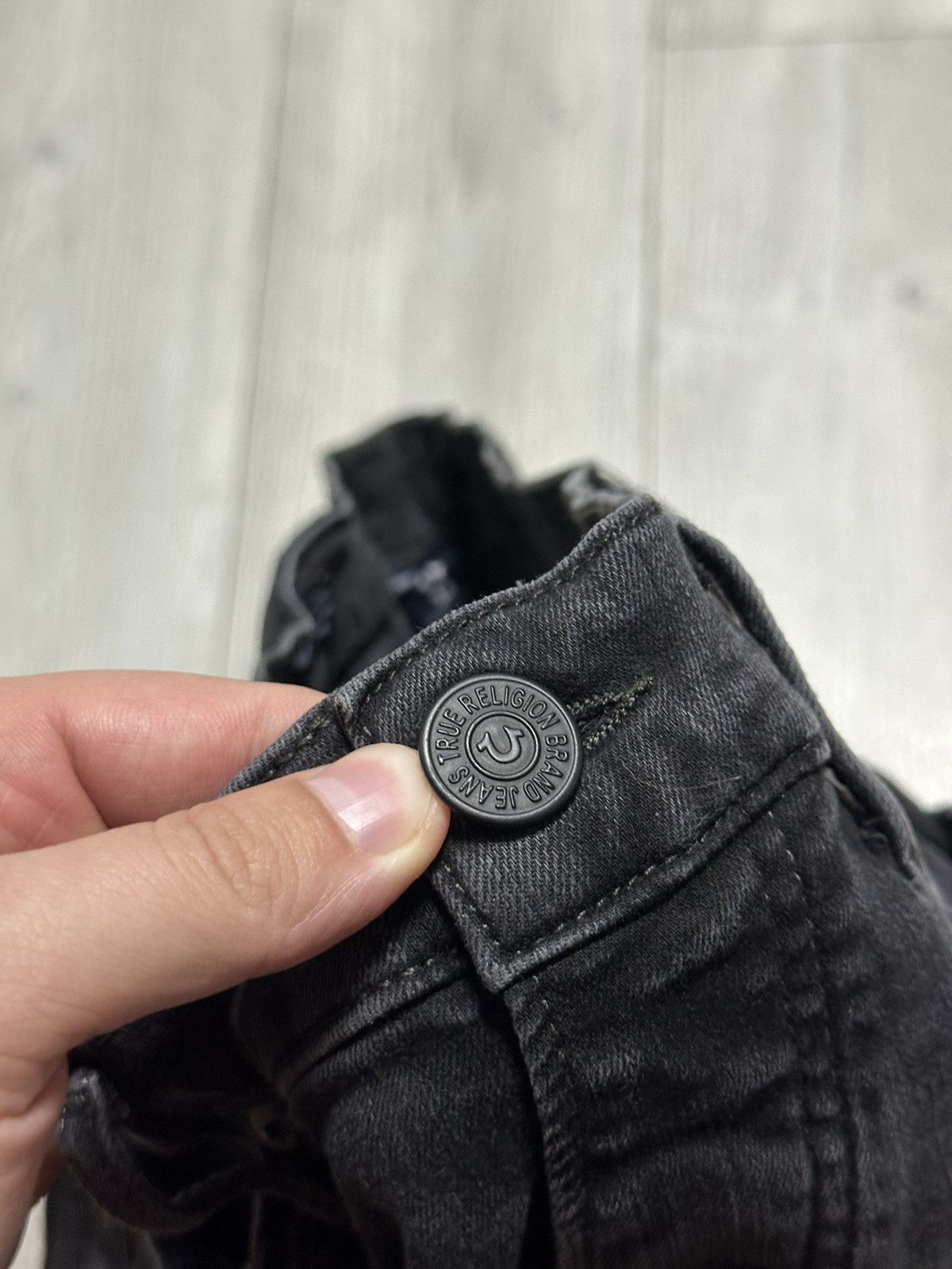 True Religion True Religion Distressed New Rocco Jeans Skinny Size US 34 / EU 50 - 11 Thumbnail