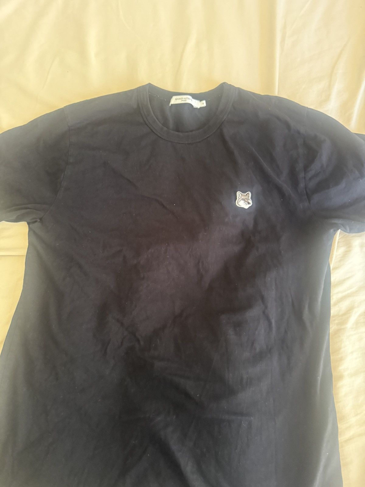 Maison Kitsune Maison Kitsuné Fox Head Patch T-Shirt Size US XL / EU 56 / 4 - 3 Thumbnail