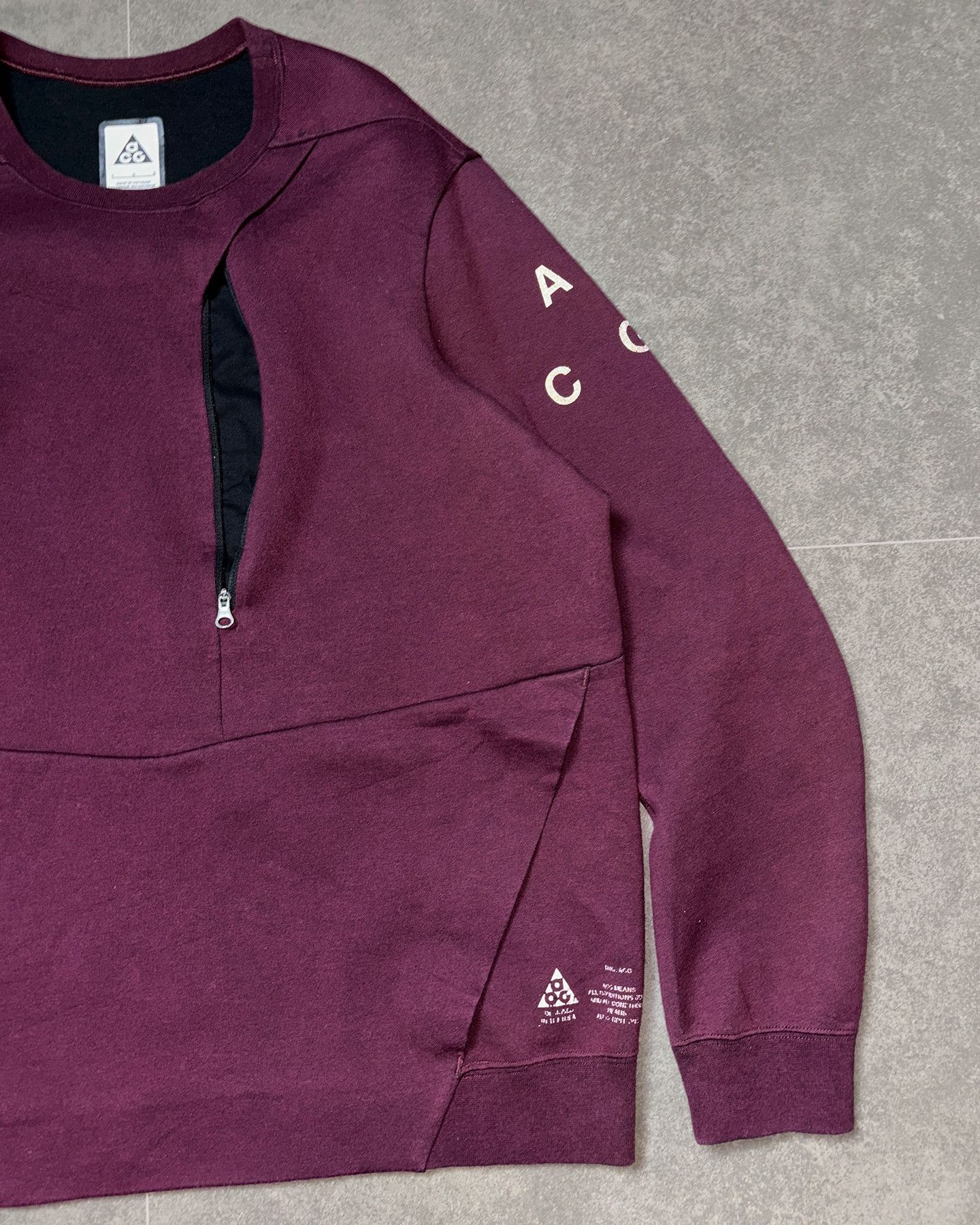 Nike ACG Nike ACG NikeLab Tech Fleece Crew Acronym Size US L / EU 52-54 / 3 - 5 Thumbnail