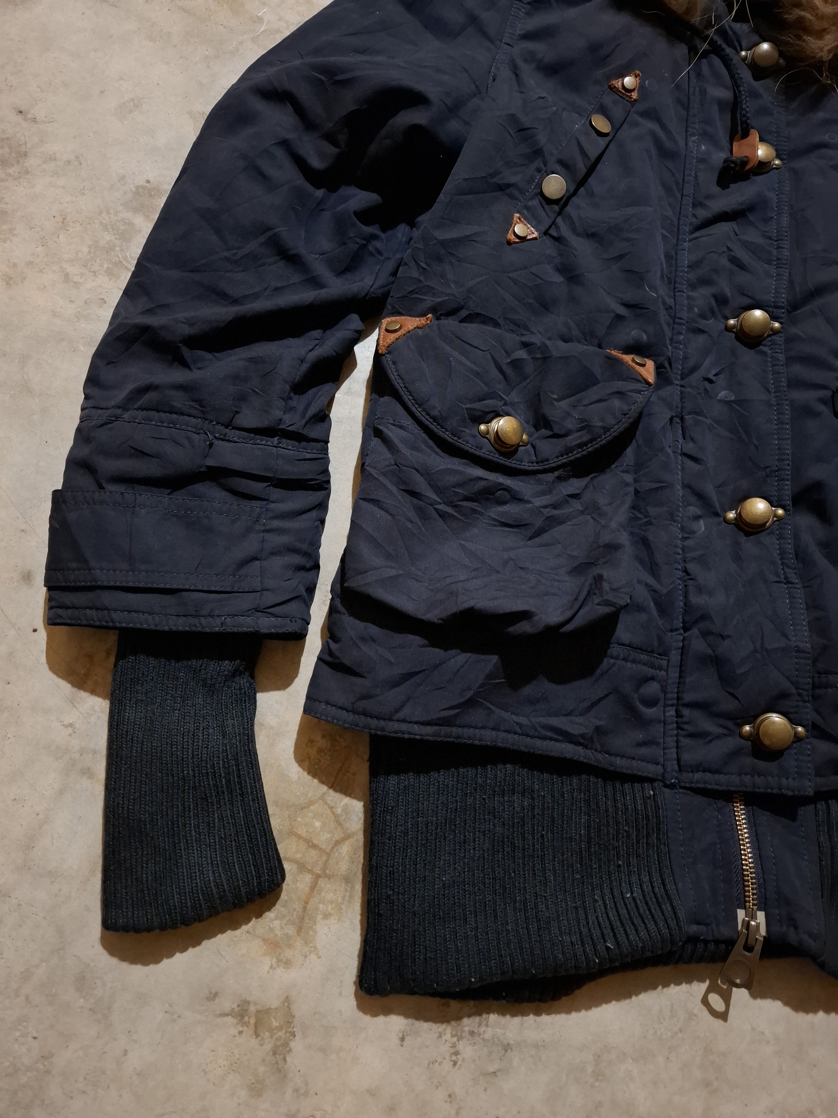 Japanese Brand Japanese Fur Hooded Jacket Lgb Ifsixwasnine Fuga Goa Style Size US S / EU 44-46 / 1 - 4 Thumbnail