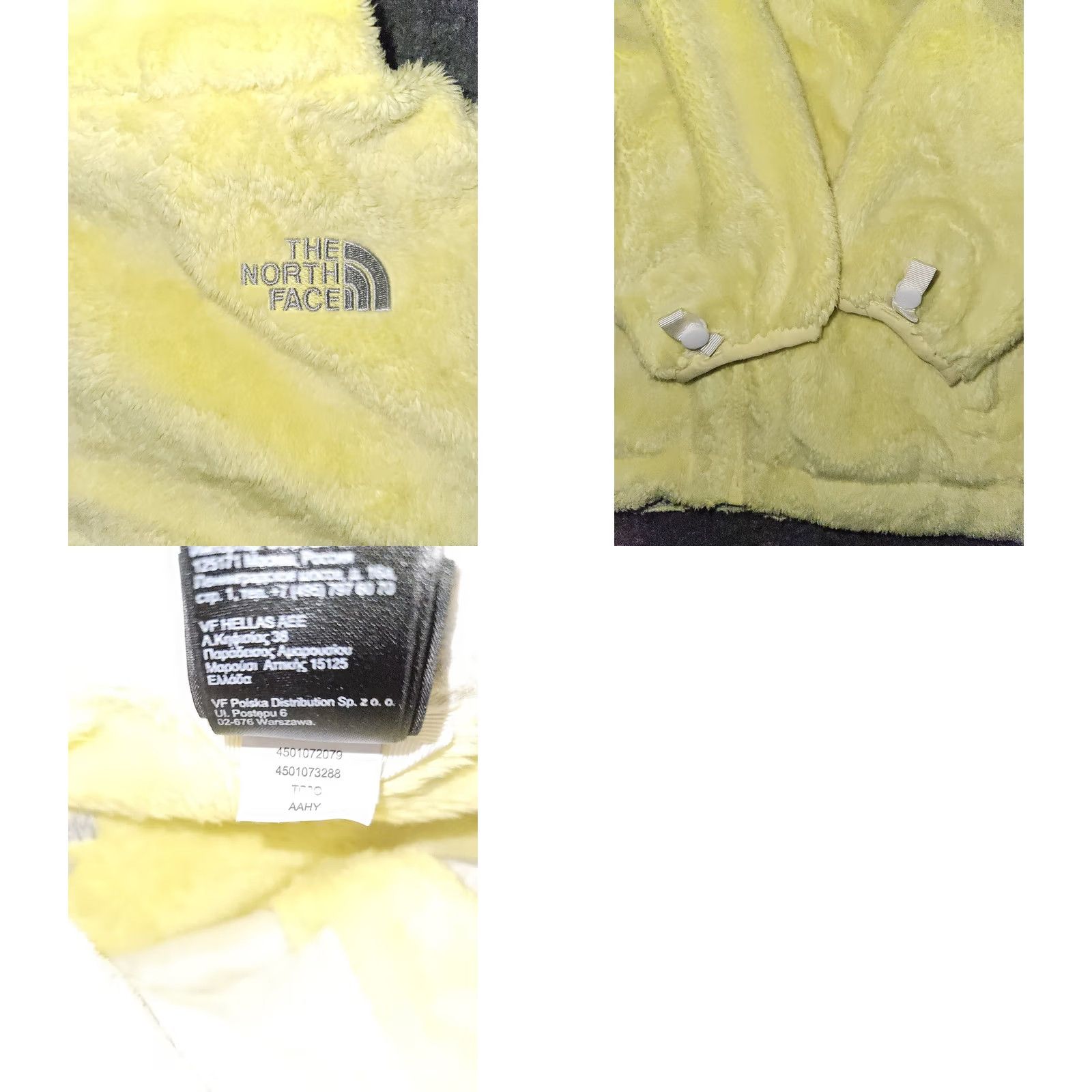 The North Face VINTAGE North Face Jacket Womens Small Yellow Fleece Full Zip Soft Shaggy Outdoor Cozy Size S / US 4 / IT 40 - 9 Thumbnail