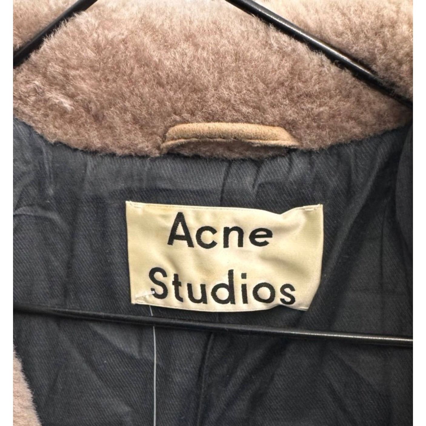 Acne Studios Acne Studios Brown Shearling Jacket - Size EU36 / S Size S / US 4 / IT 40 - 5 Thumbnail