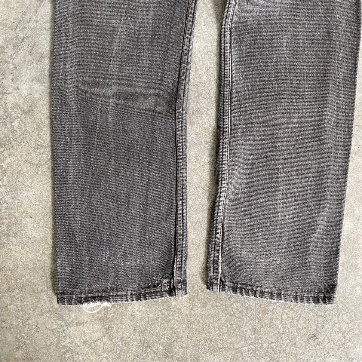Levi's Size 29x31 Vintage 1990 Levis 501 Faded Black Denim Jeans Size US 29 - 14 Thumbnail