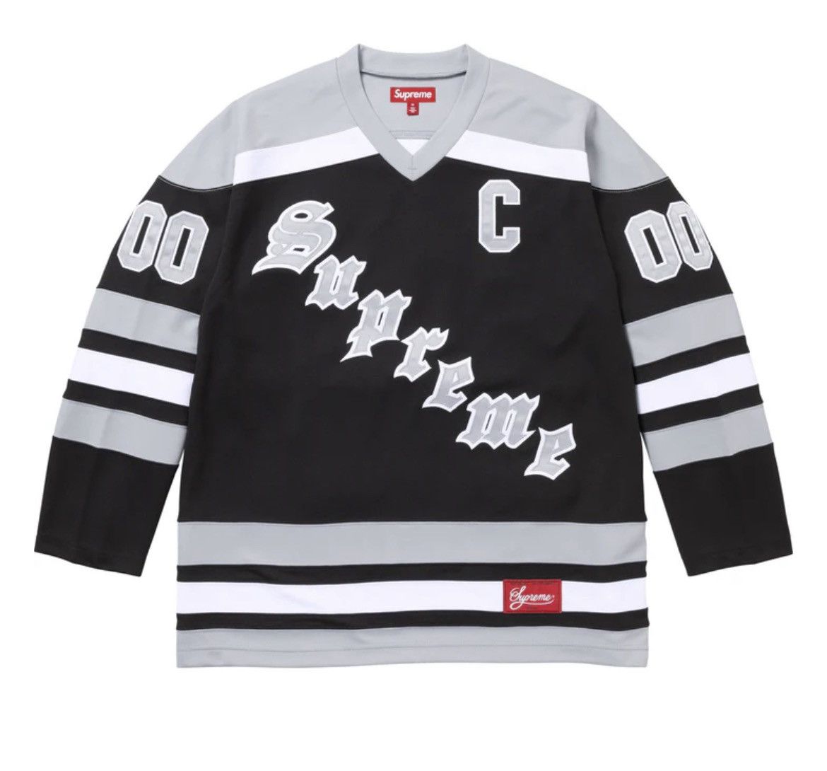 Supreme Supreme fire and ice hockey jersey black Size US XL / EU 56 / 4 - 2 Thumbnail