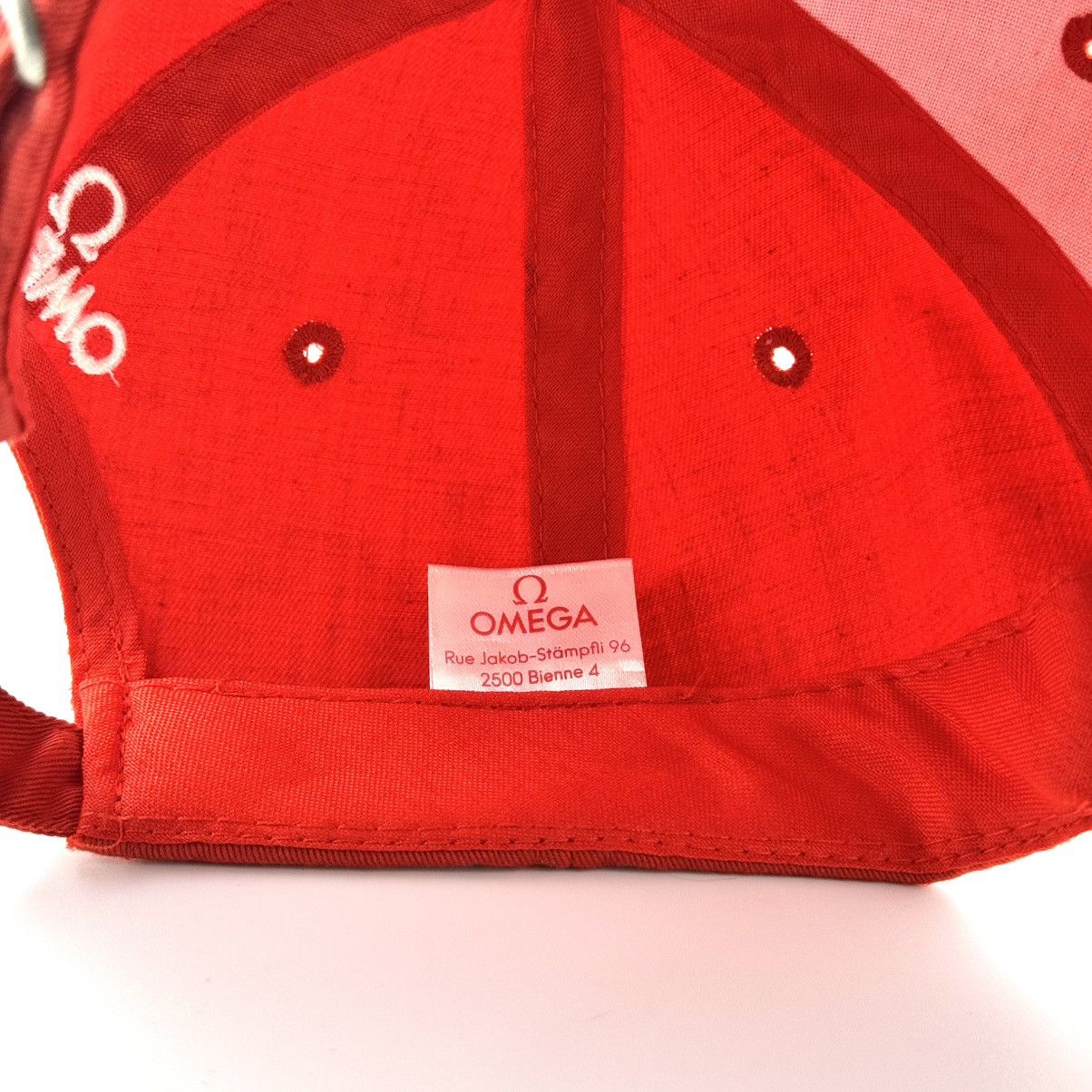Omega Omega Olympic Official Timekeeper Red Cap Size ONE SIZE - 7 Thumbnail
