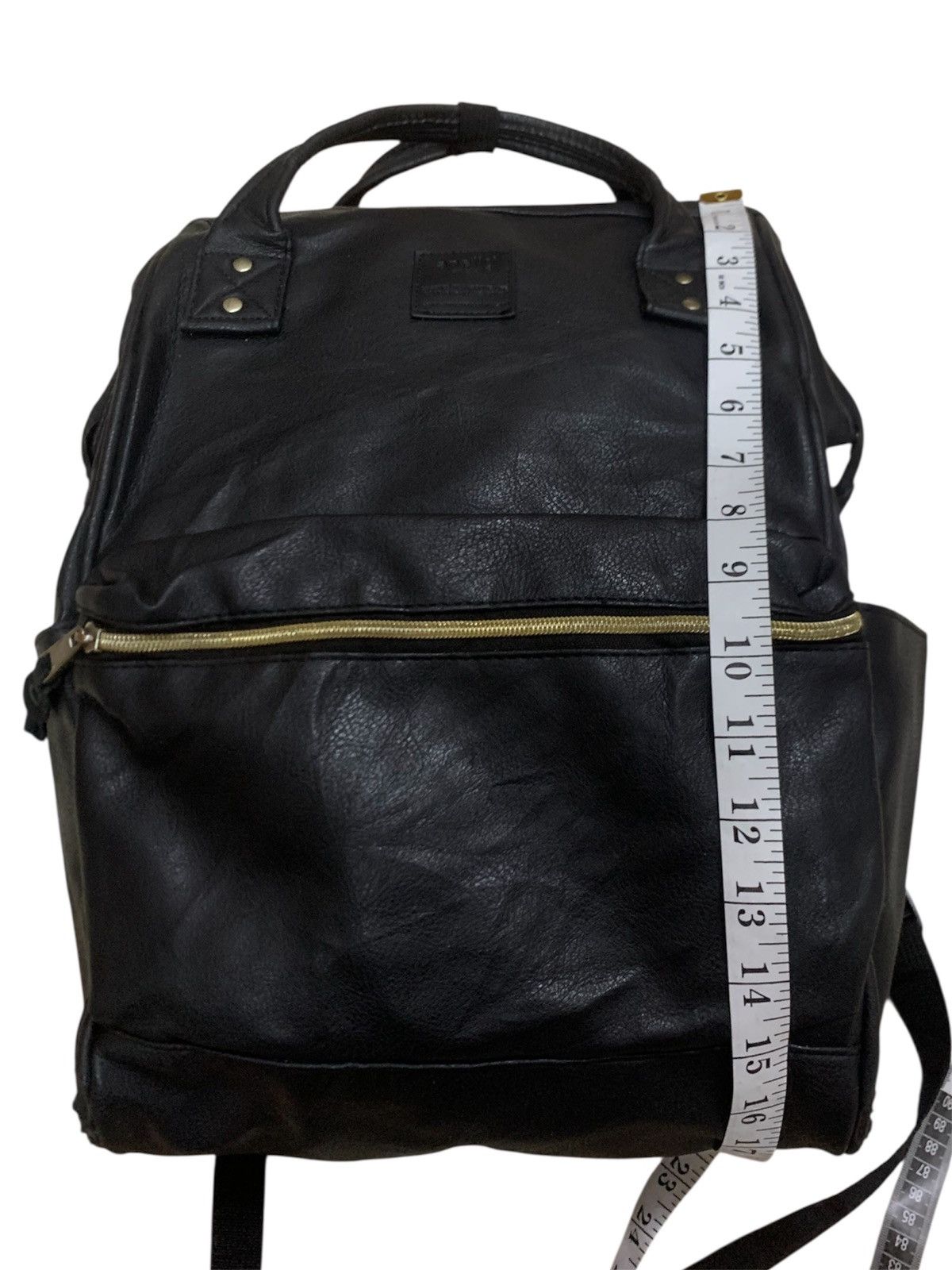 Japanese Brand Anello Base Backpack Retro Signature Size ONE SIZE - 6 Thumbnail