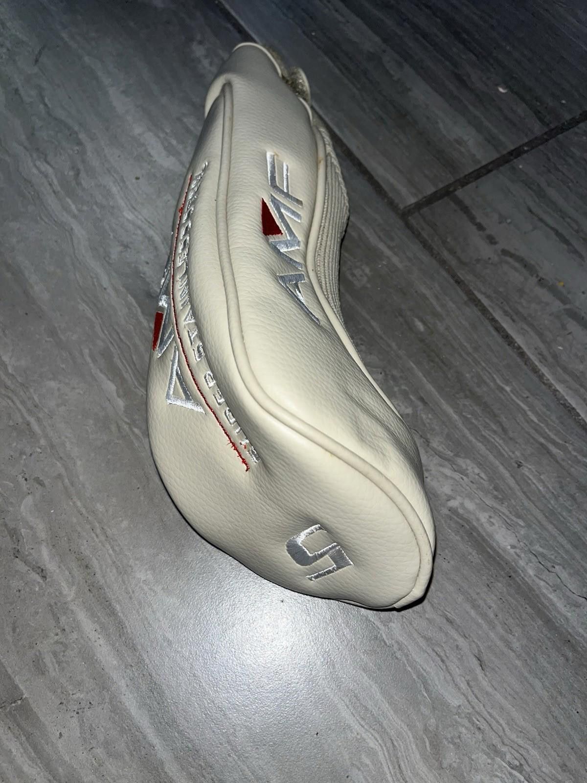 TaylorMade AMF Super Stainless Faux Leather Tan Golf Club Head Cover 5 Size ONE SIZE - 1 Thumbnail