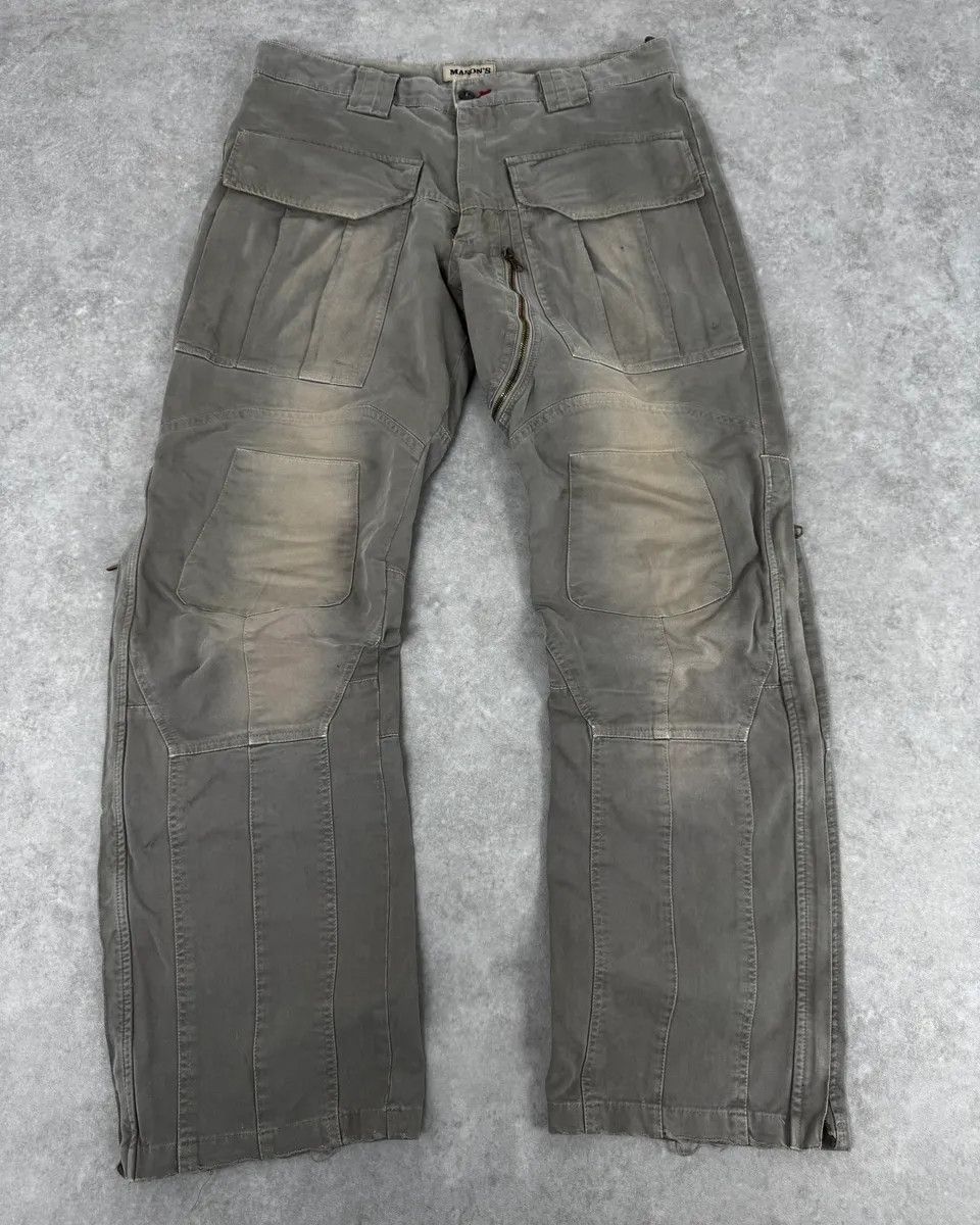 Maison Margiela AW2006 Mason’s Ultimate Backzip Green Cargo Pants Size US 32 / EU 48 - 1 Thumbnail