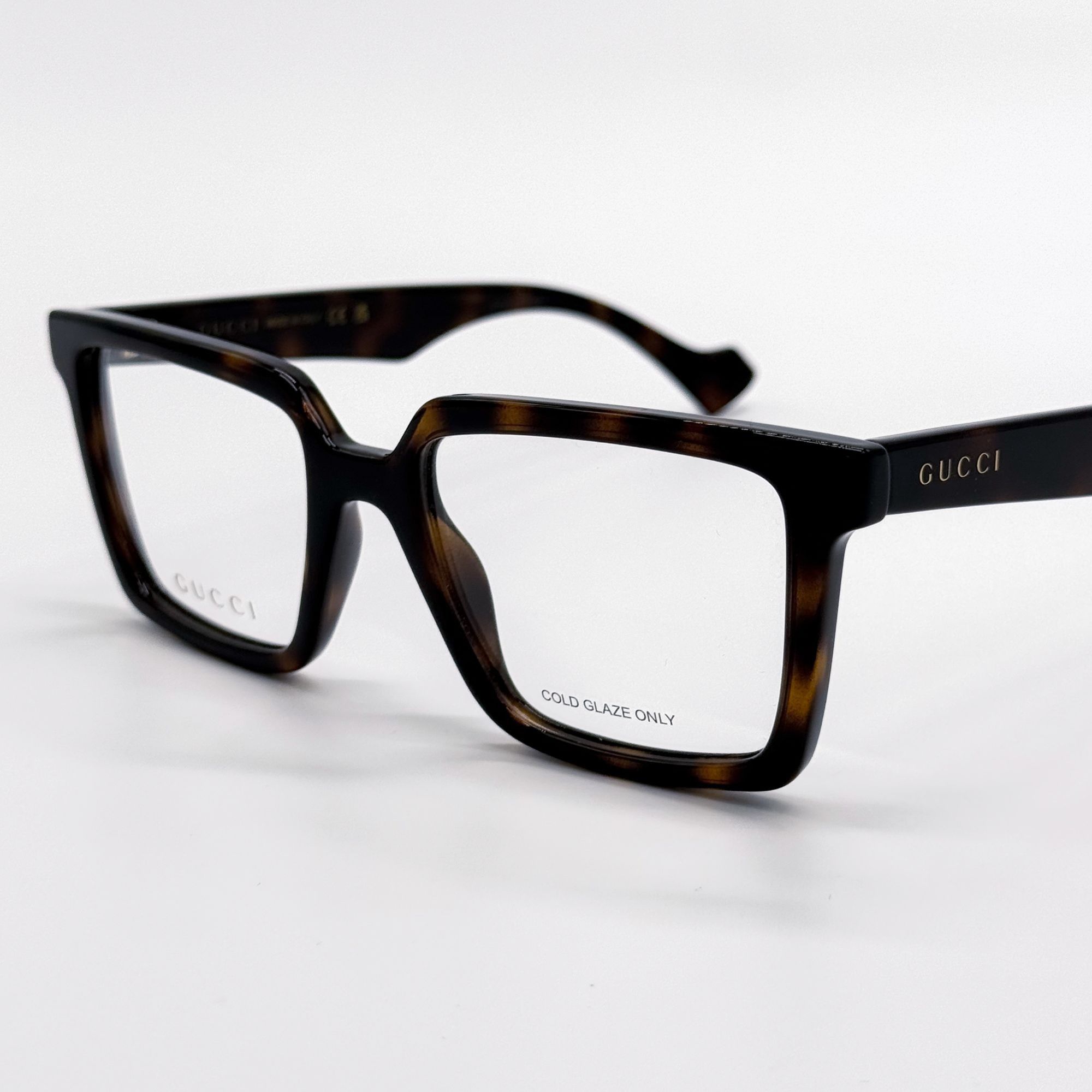 Gucci NEW GUCCI EYEGLASSES GG1540O 002 HAVANA UNISEX EYEWEAR GUCCI Size ONE SIZE - 7 Thumbnail